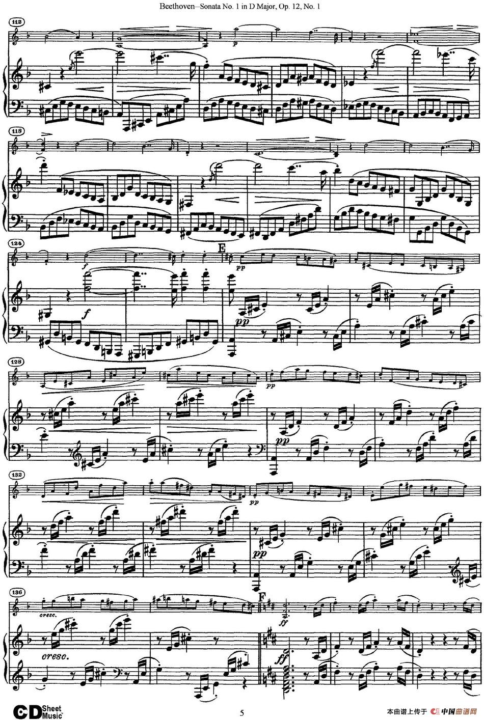 Violin Sonata No.1 in D Major Op.12 No.1(小提琴+钢琴伴奏)(1)_原文件名:Violin Sonata No.1 in D Major, Op.12 No.1(小提琴+钢琴伴奏)_页面_05.jpg