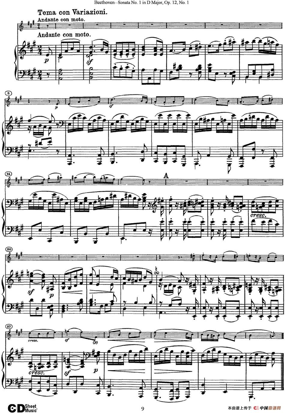 Violin Sonata No.1 in D Major Op.12 No.1(小提琴+钢琴伴奏)(1)_原文件名:Violin Sonata No.1 in D Major, Op.12 No.1(小提琴+钢琴伴奏)_页面_09.jpg