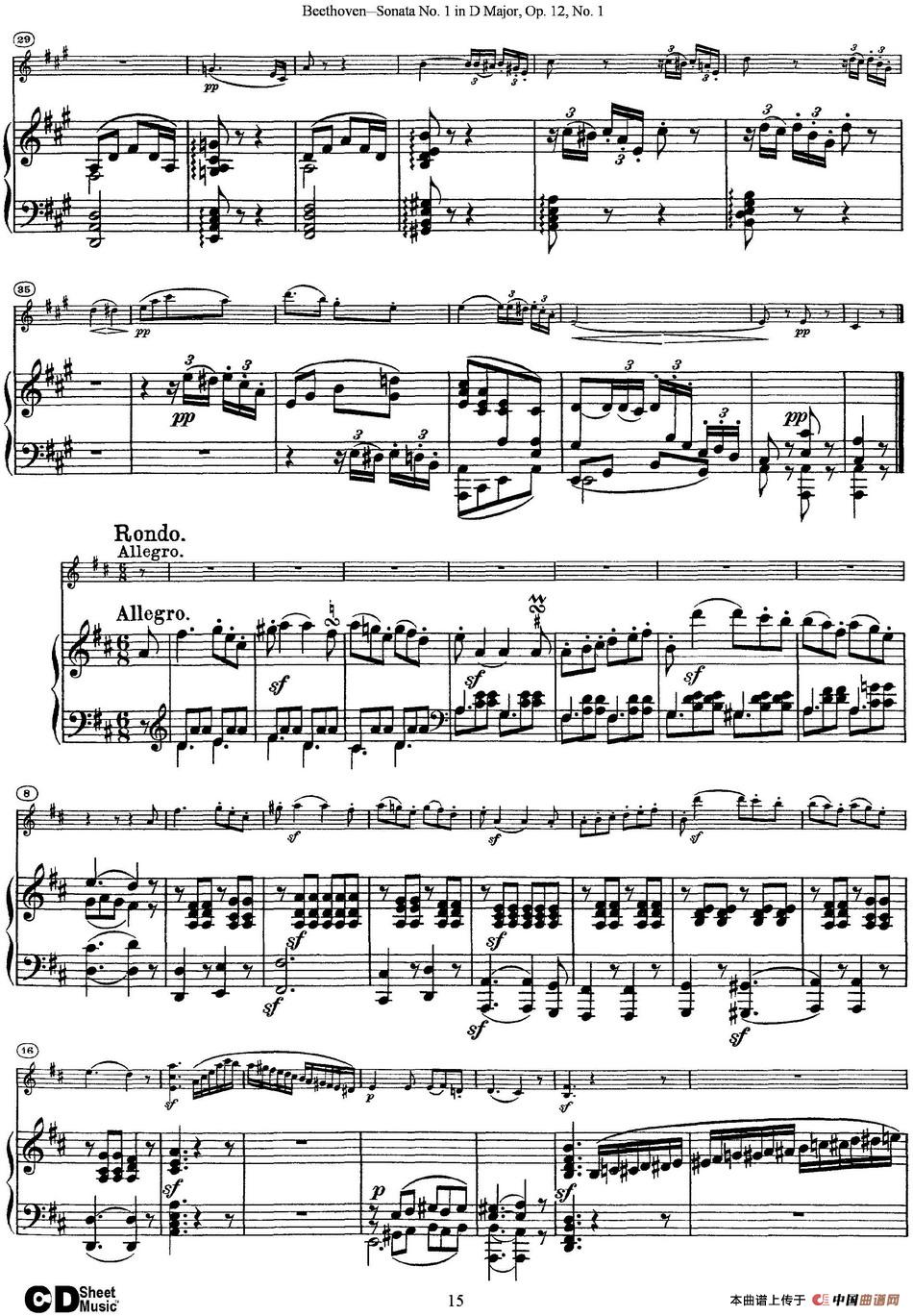 Violin Sonata No.1 in D Major Op.12 No.1(小提琴+钢琴伴奏)(1)_原文件名:Violin Sonata No.1 in D Major, Op.12 No.1(小提琴+钢琴伴奏)_页面_15.jpg