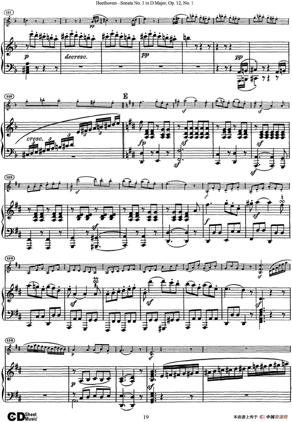 Violin Sonata No.1 in D Major Op.12 No.1(小提琴+钢琴伴奏)(1)_原文件名:Violin Sonata No.1 in D Major, Op.12 No.1(小提琴+钢琴伴奏)_页面_19.jpg