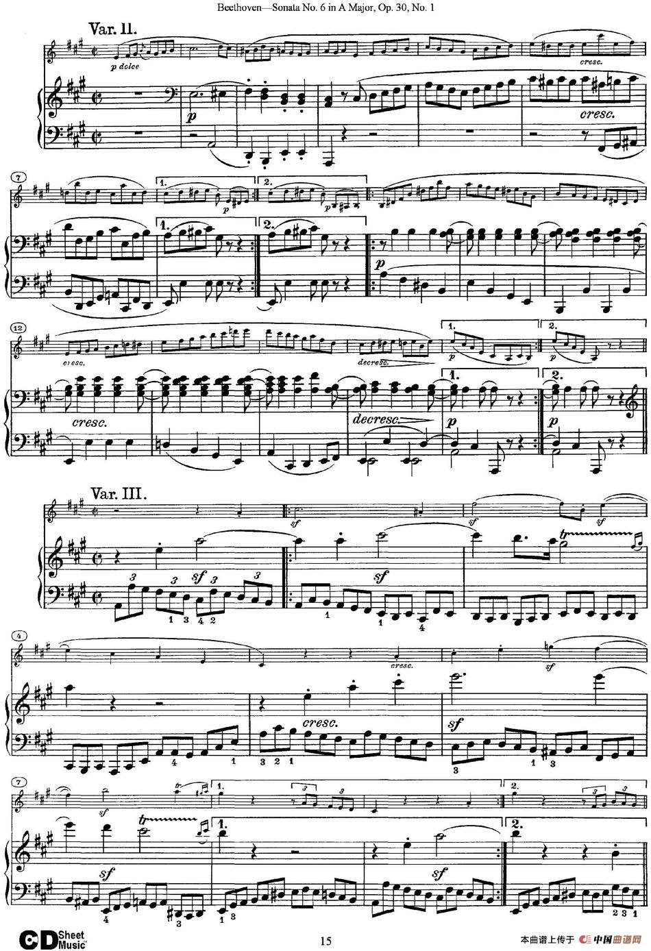 Violin Sonata No.6 in A Major Op.30 No.1(小提琴+钢琴伴奏)(1)_原文件名:Violin Sonata No.6 in A Major, Op.30 No.1(小提琴+钢琴伴奏)_页面_15.jpg