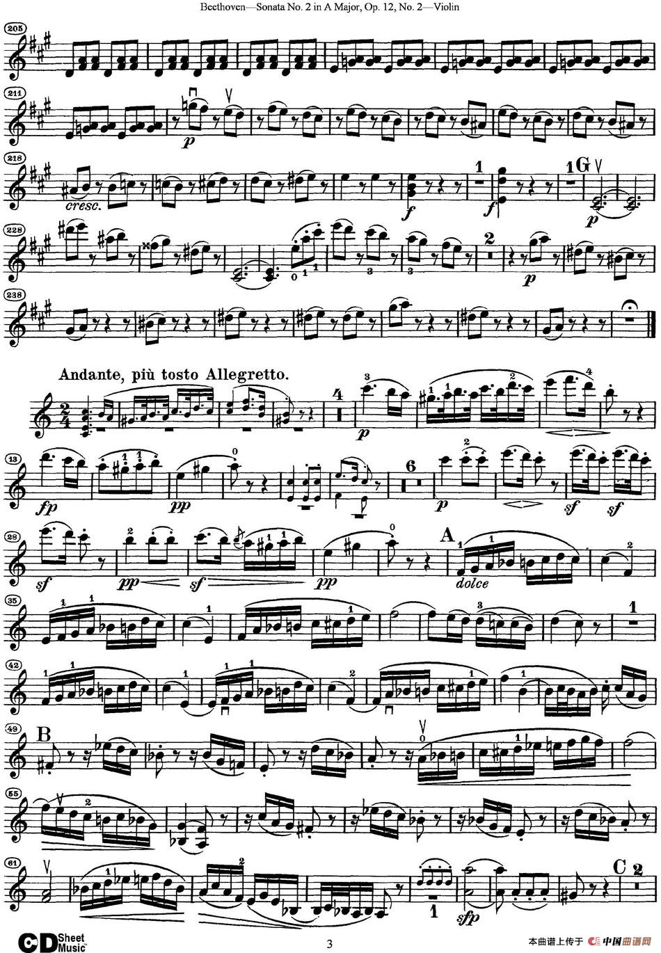 Violin Sonata No.2 in A Major Op.12 No.2(1)_原文件名:Violin Sonata No.2 in A Major, Op.12 No.2_页面_3.jpg