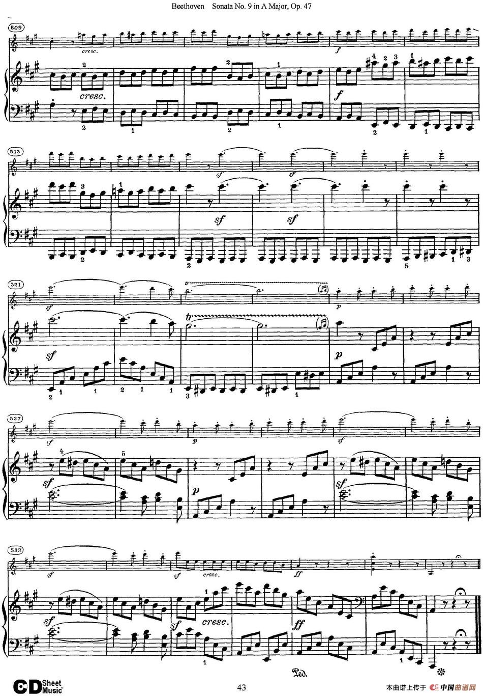 Violin Sonata No.9 in A Major Op.47(小提琴+钢琴伴奏)(1)_原文件名:Violin Sonata No.9 in A Major, Op.47(小提琴+钢琴伴奏)_页面_43.jpg