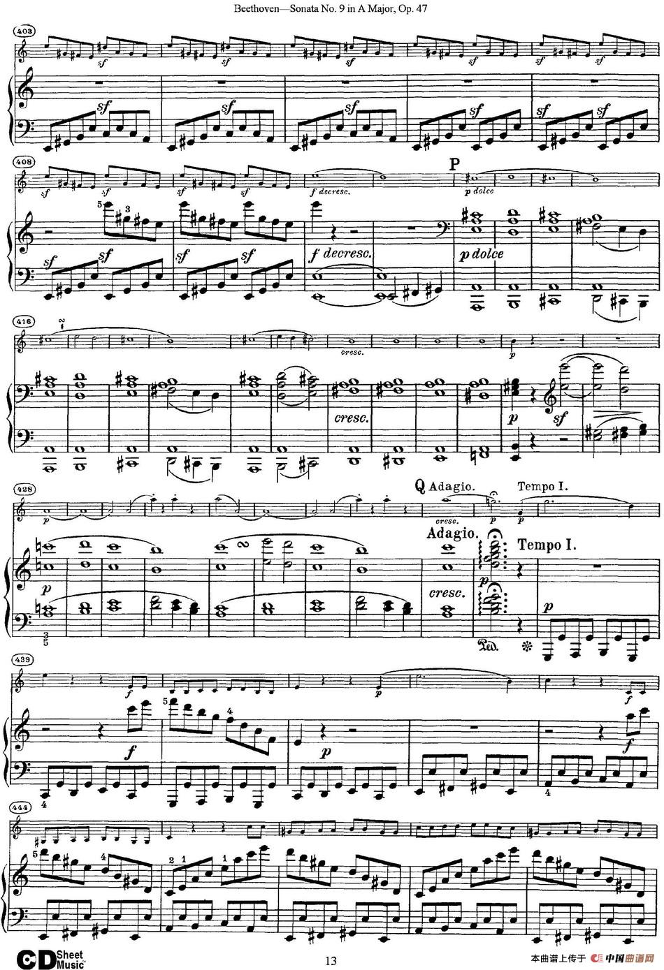 Violin Sonata No.9 in A Major Op.47(小提琴+钢琴伴奏)(1)_原文件名:Violin Sonata No.9 in A Major, Op.47(小提琴+钢琴伴奏)_页面_13.jpg