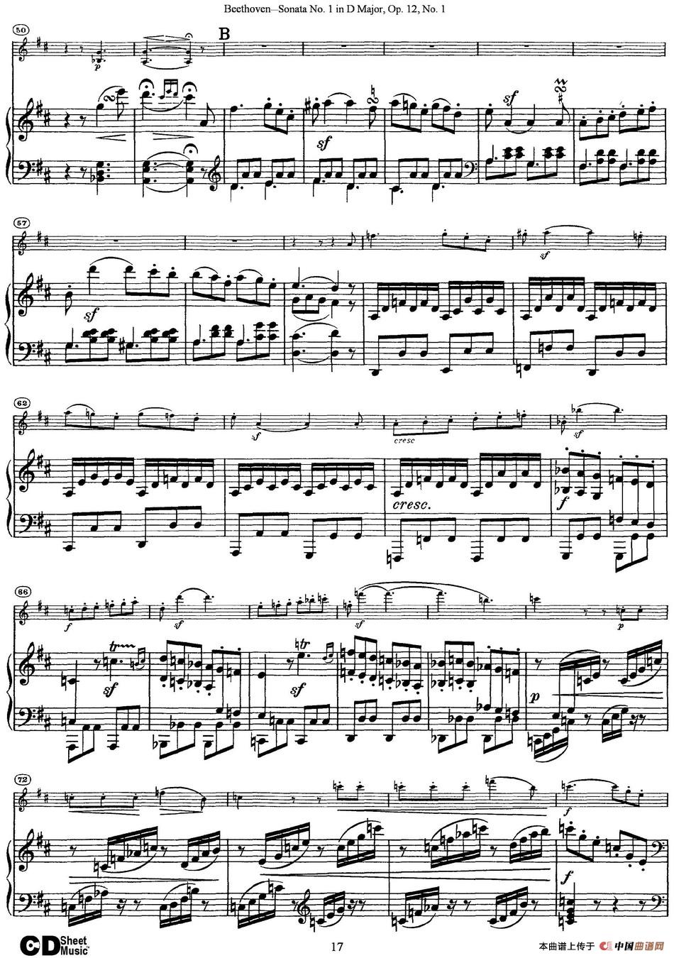Violin Sonata No.1 in D Major Op.12 No.1(小提琴+钢琴伴奏)(1)_原文件名:Violin Sonata No.1 in D Major, Op.12 No.1(小提琴+钢琴伴奏)_页面_17.jpg