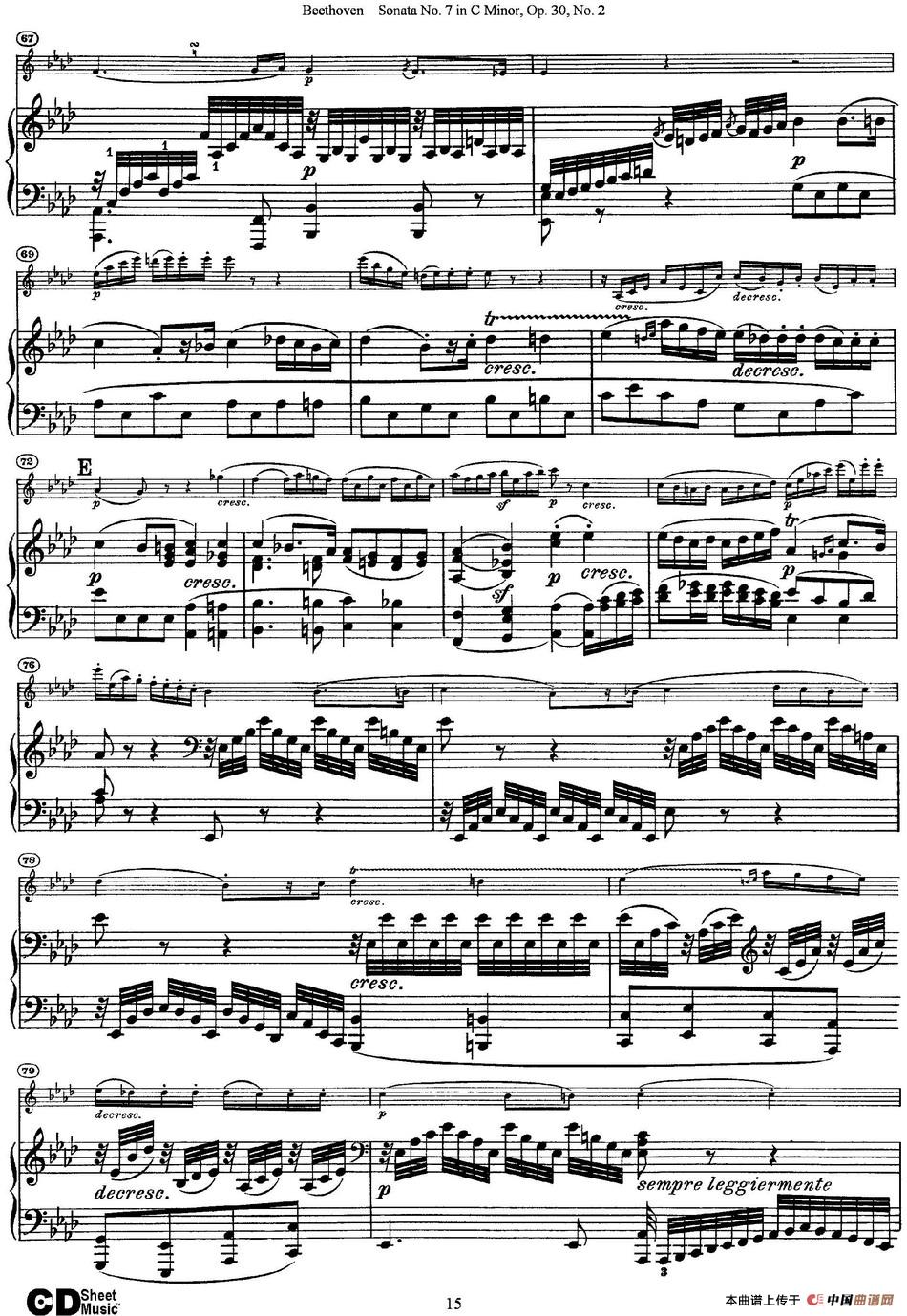 Violin Sonata No.7 in C Minor Op.30 No.2(小提琴+钢琴伴奏)(1)_原文件名:Violin Sonata No.7 in C Minor, Op.30 No.2(小提琴+钢琴伴奏)_页面_15.jpg