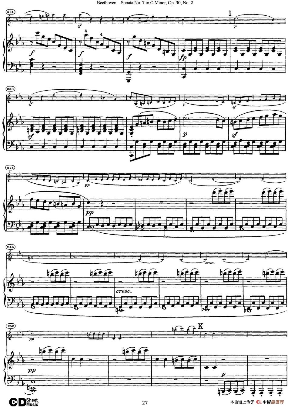 Violin Sonata No.7 in C Minor Op.30 No.2(小提琴+钢琴伴奏)(1)_原文件名:Violin Sonata No.7 in C Minor, Op.30 No.2(小提琴+钢琴伴奏)_页面_27.jpg