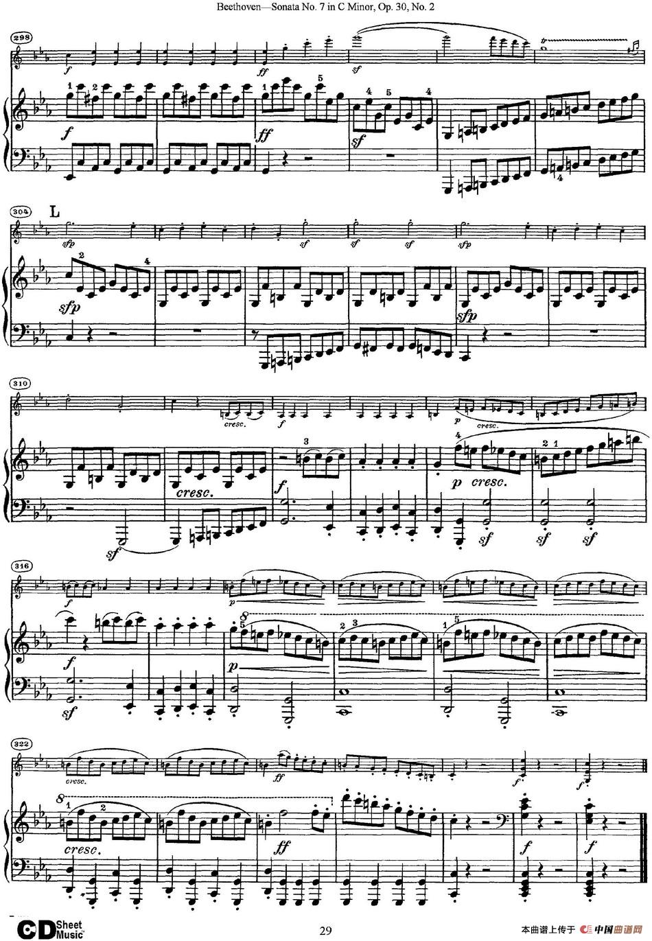 Violin Sonata No.7 in C Minor Op.30 No.2(小提琴+钢琴伴奏)(1)_原文件名:Violin Sonata No.7 in C Minor, Op.30 No.2(小提琴+钢琴伴奏)_页面_29.jpg