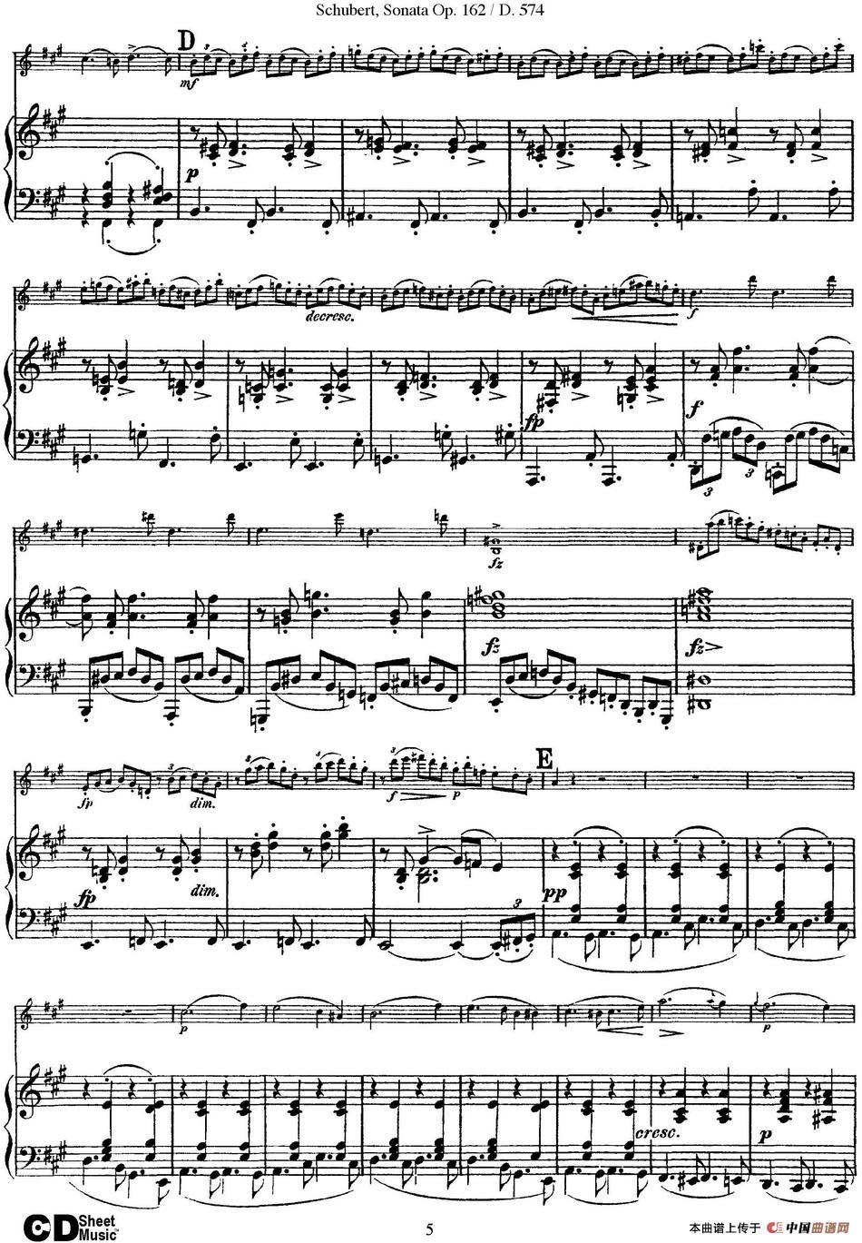 Violin Sonata in A major Op.162 D.574(小提琴+钢琴伴奏)(1)_原文件名:Violin Sonata in A major Op.162 D.574(小提琴+钢琴伴奏)_页面_05.jpg