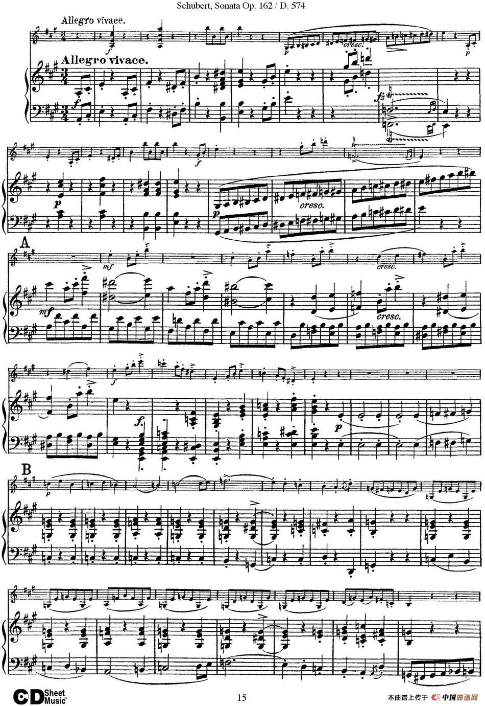 Violin Sonata in A major Op.162 D.574(小提琴+钢琴伴奏)(1)_原文件名:Violin Sonata in A major Op.162 D.574(小提琴+钢琴伴奏)_页面_15.jpg