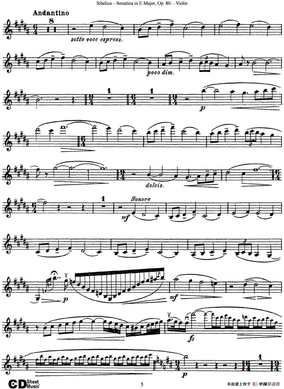 Violin Sonatina in E Major Op.80(1)_原文件名:Violin Sonatina in E Major Op.80_页面_5.jpg
