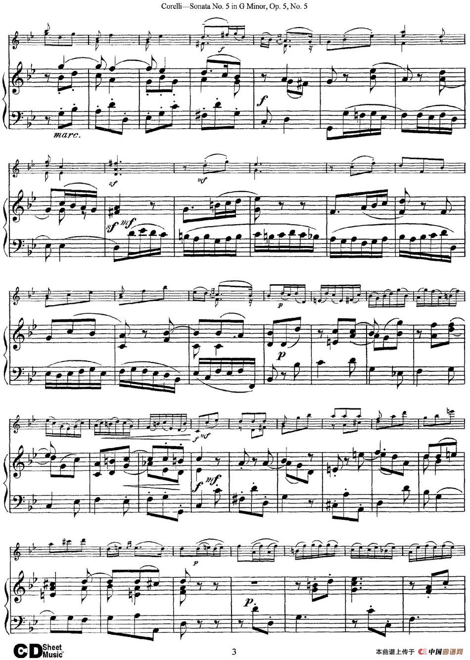 Sonata No.5 in G MinorOp.5 No.5(小提琴+钢琴伴奏)(1)_原文件名:Sonata No.5 in G Minor,Op.5 No.5(小提琴+钢琴伴奏)_页面_03.jpg