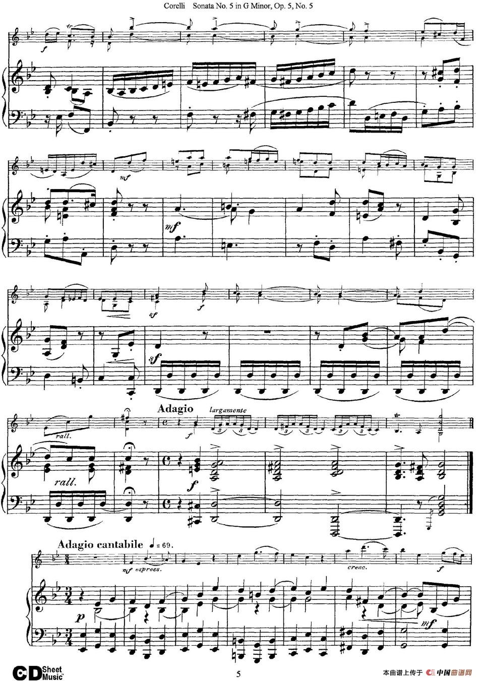 Sonata No.5 in G MinorOp.5 No.5(小提琴+钢琴伴奏)(1)_原文件名:Sonata No.5 in G Minor,Op.5 No.5(小提琴+钢琴伴奏)_页面_05.jpg