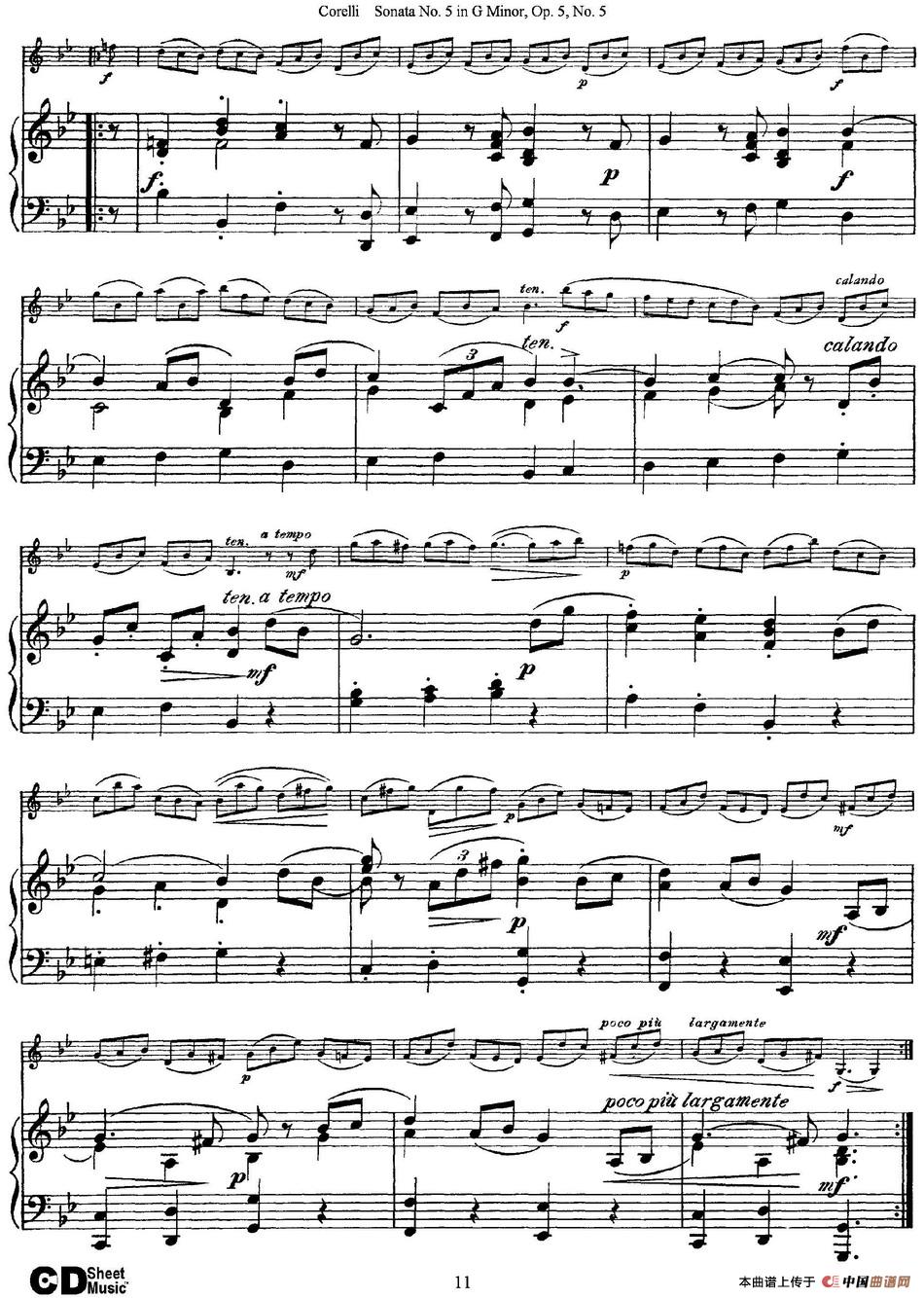 Sonata No.5 in G MinorOp.5 No.5(小提琴+钢琴伴奏)(1)_原文件名:Sonata No.5 in G Minor,Op.5 No.5(小提琴+钢琴伴奏)_页面_11.jpg