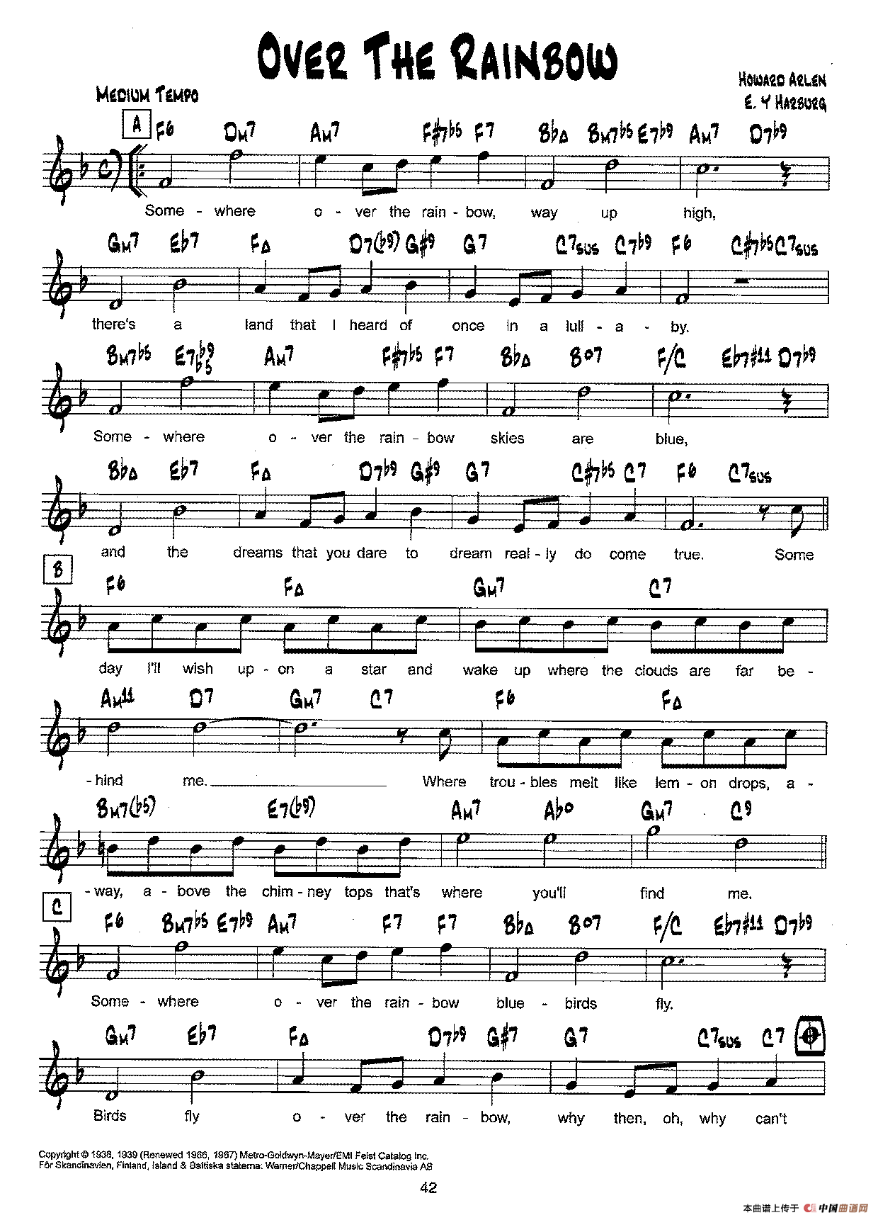 爵士乐吉他谱,15个爵士基本和弦,爵士乐简(第9页)_大山谷图库