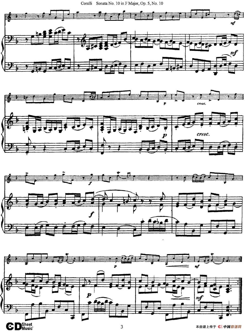 Sonata No.10 in F Major Op.5 No.10(小提琴+钢琴伴奏)(1)_原文件名:Sonata No.10 in F Major,Op.5 No.10(小提琴+钢琴伴奏)_页面_3.jpg