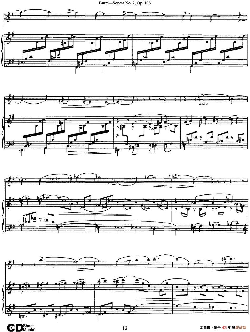 Violin Sonata No.2 Op.108(小提琴+钢琴伴奏)(1)_原文件名:Violin Sonata No.2, Op.108(小提琴+钢琴伴奏)_页面_13.jpg