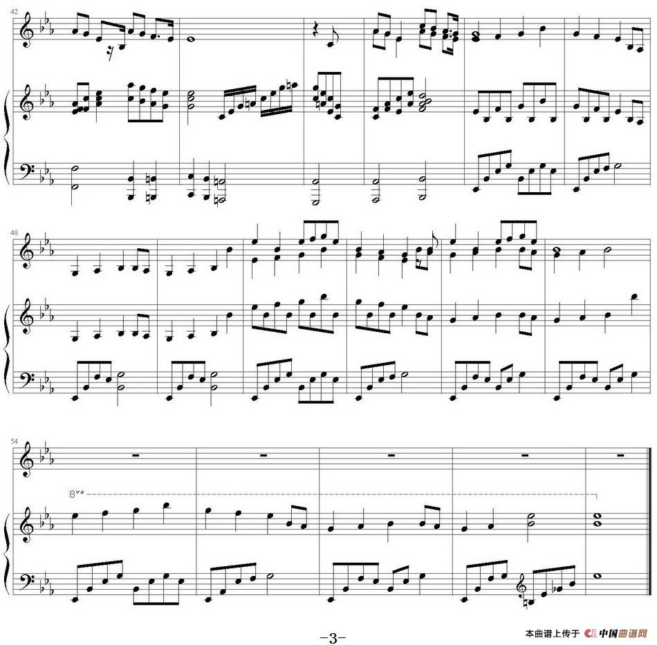 When Christmas Comes To Town(1)_原文件名:When Christmas Comes To Town 朱楠楠编配_页面_3.jpg