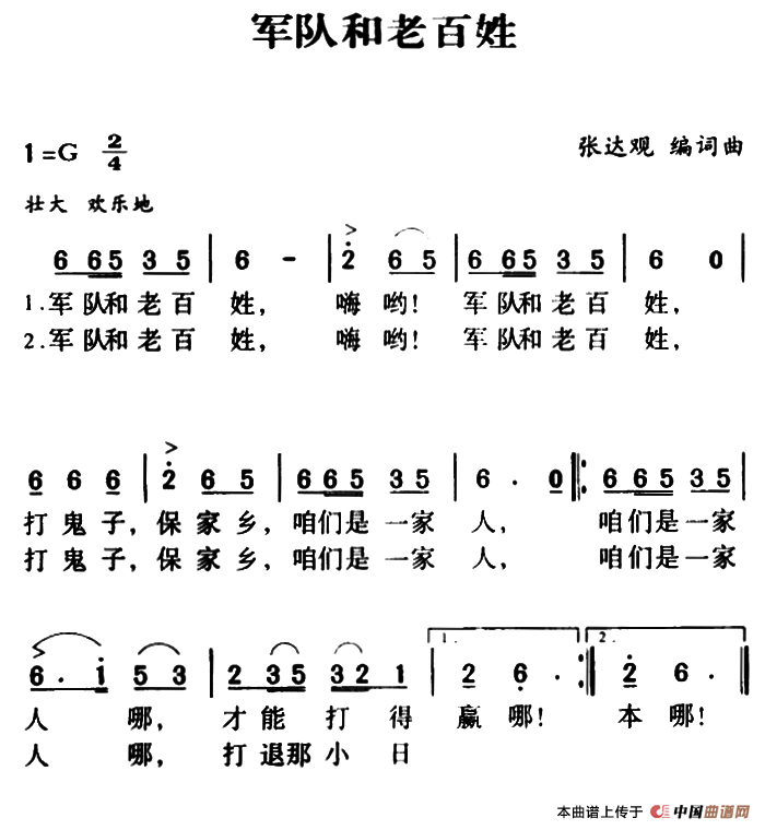 军歌金曲:军队和老百姓(1)_原文件名:111.png