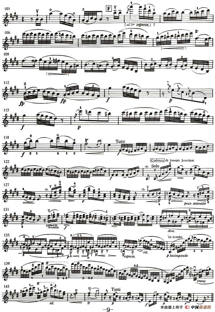 铃木小提琴教材第九册(Suzuki Violin School Violin Part VOLUME 9)(1)_原文件名:《铃木小提琴教材第九册》《Suzuki Violin School Violin Part VOLUME 9》_页面_12.jpg