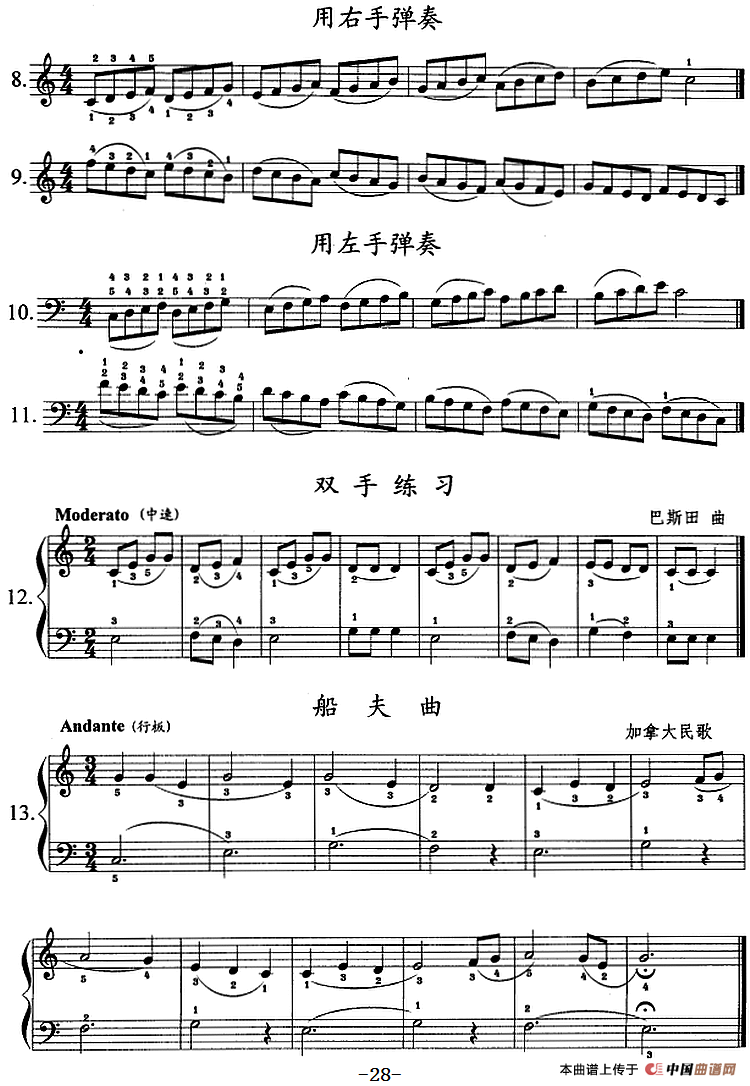 钢琴综合教程:第五课 四音列进行(1)_原文件名:钢琴综合教程:第五课 四音列进行3.png