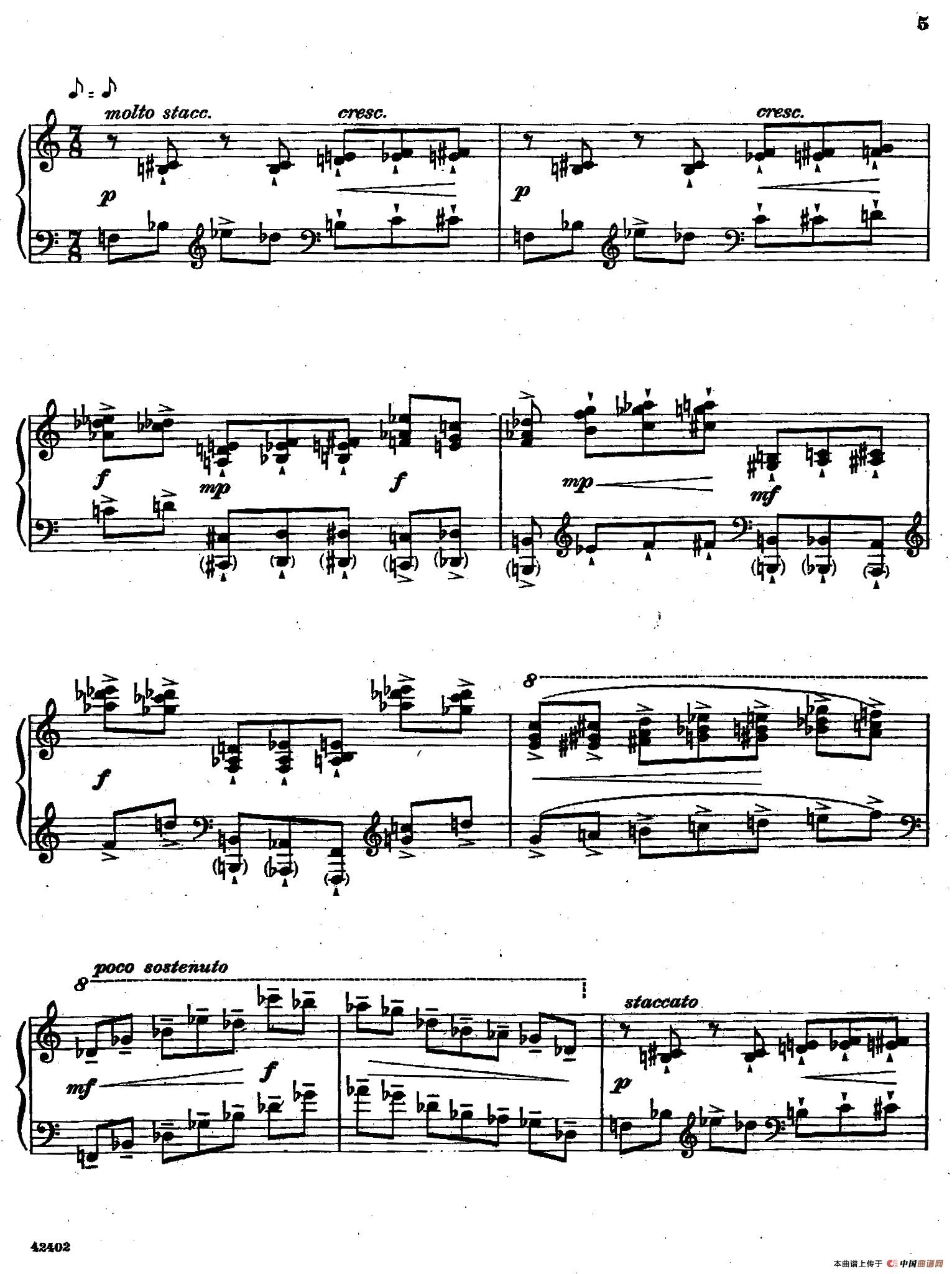 2 Toccatas(2首托卡塔)(No.1)(1)_原文件名:005.jpg