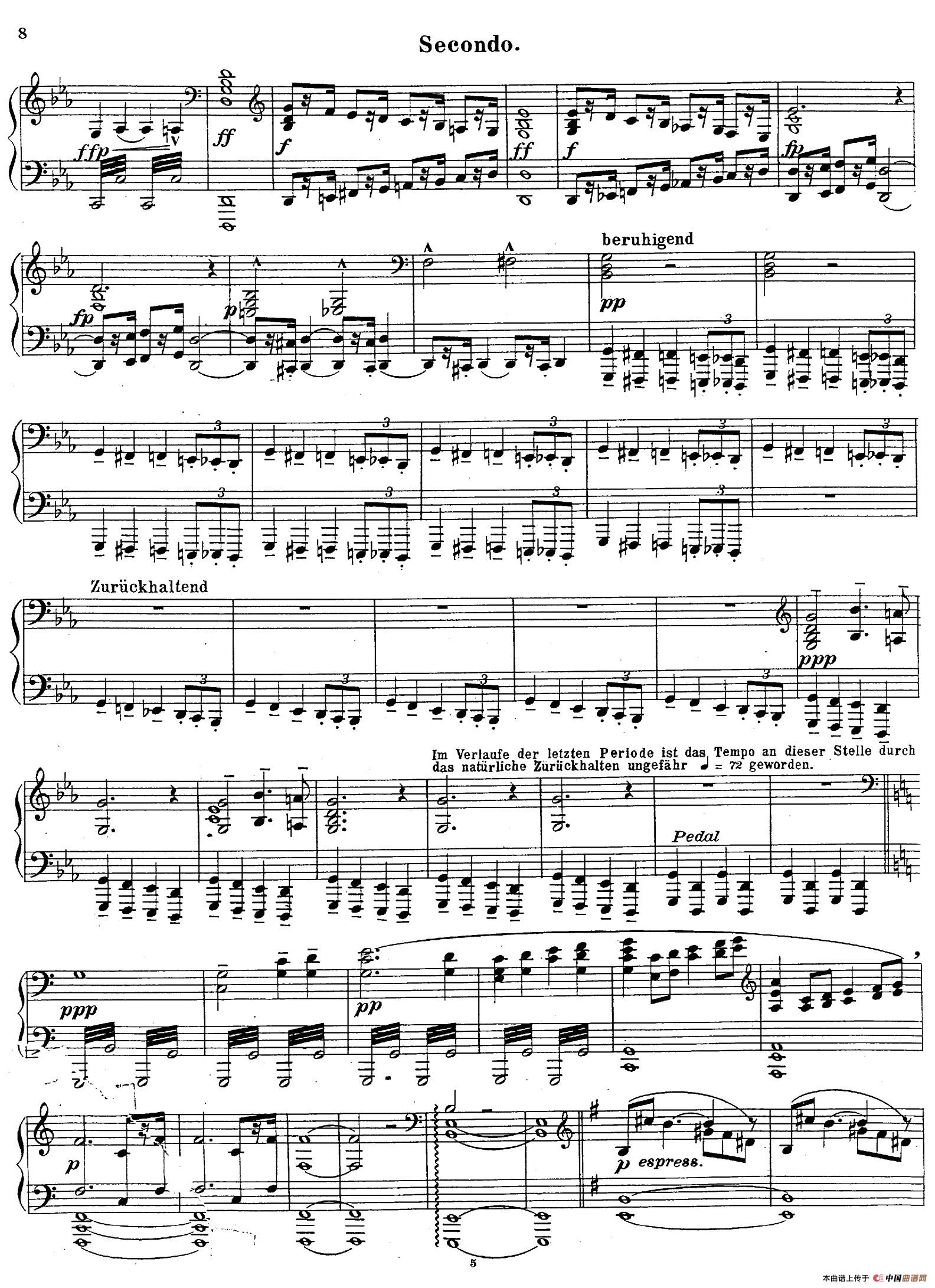 c小调第二交响曲“复活”(Ⅰ)(改编四手联弹版 )(1)_原文件名:007.jpg