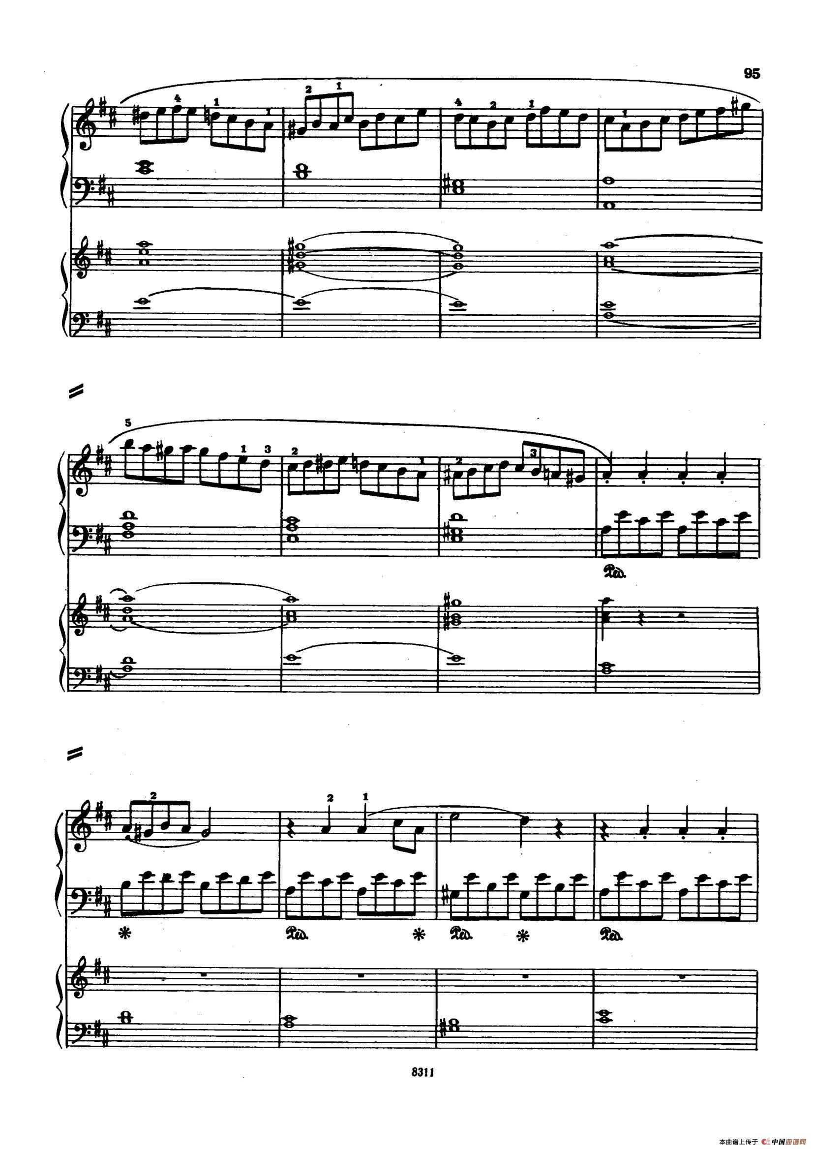 Concerto no 5 K 175 - 2 Piano(Ⅲ)(1)_原文件名:050.jpg
