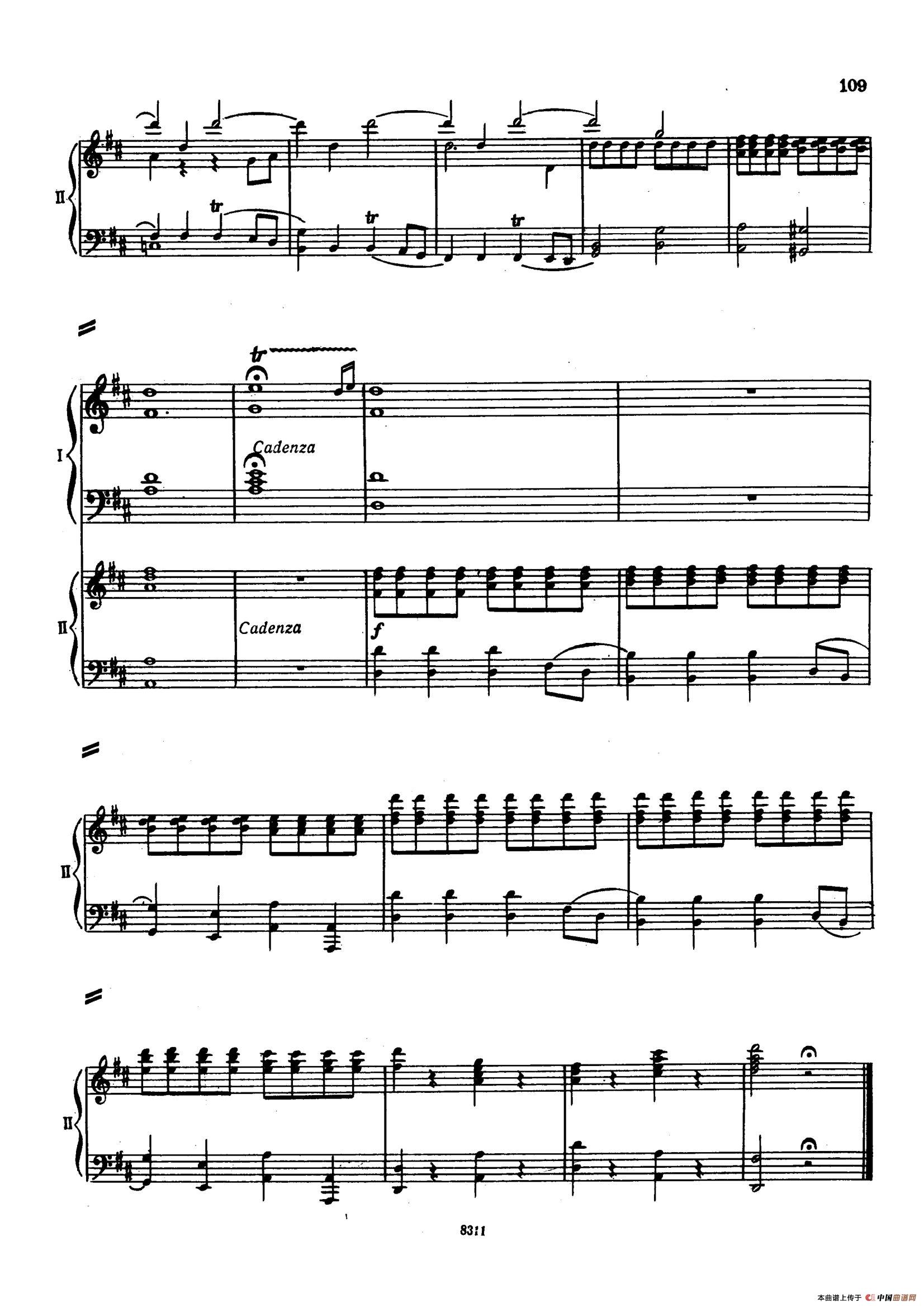 Concerto no 5 K 175 - 2 Piano(Ⅲ)(1)_原文件名:064.jpg