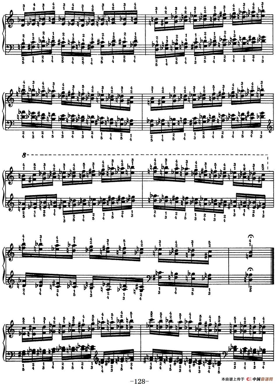 Technical Exercises S.146(李斯特钢琴技巧练习 BOOK Ⅶ)(1)_原文件名:李斯特钢琴技巧练习_页面_128.jpg