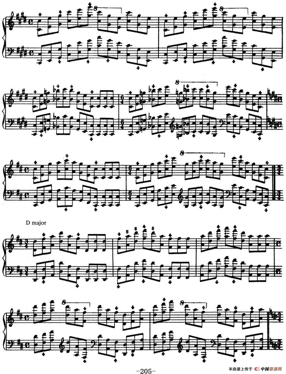Technical Exercises S.146(李斯特钢琴技巧练习 BOOK Ⅻ)(1)_原文件名:李斯特钢琴技巧练习_页面_205.jpg