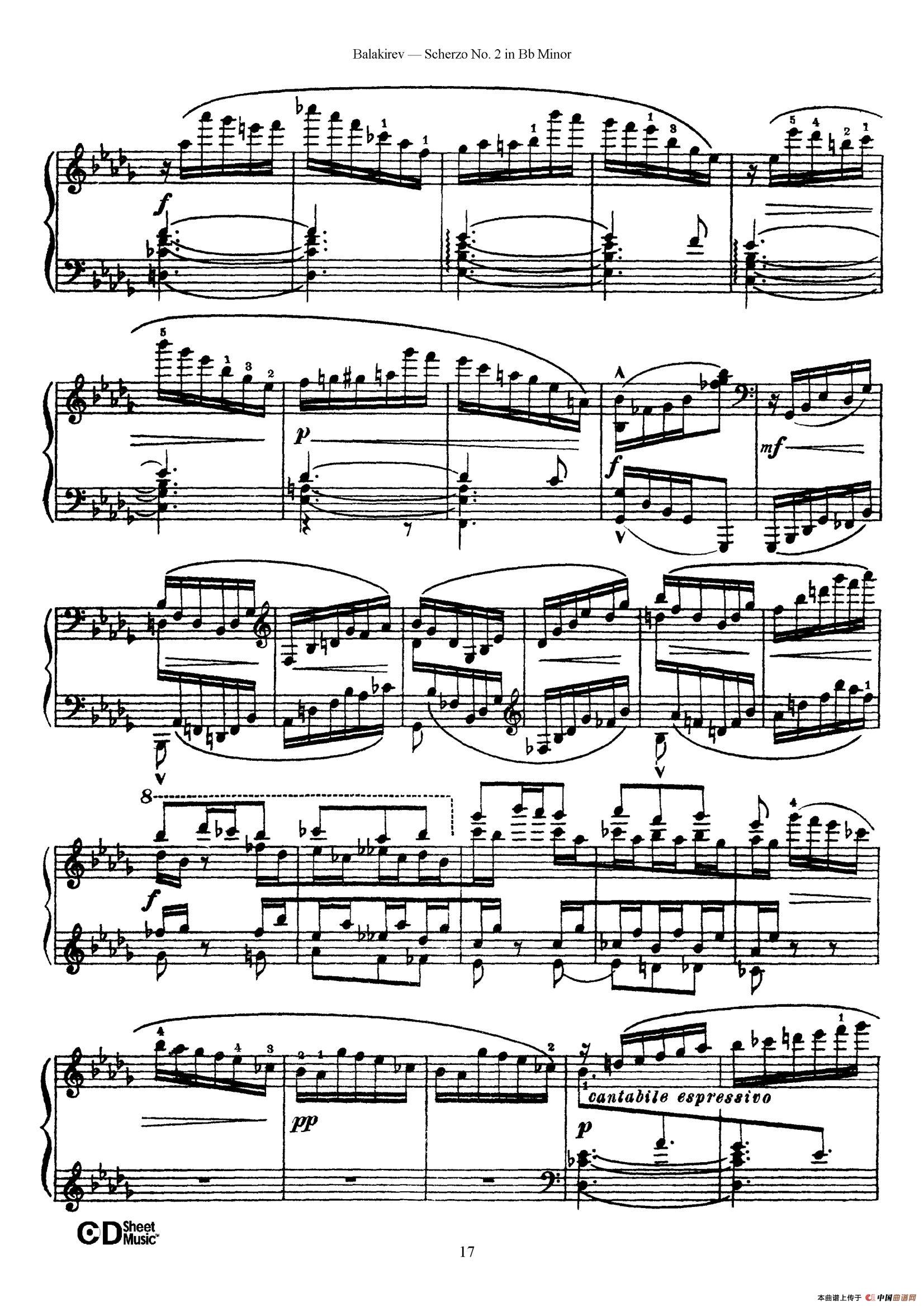 Scherzo No.2 in B-flat Minor(降b小调第二谐谑曲)(1)_原文件名:017.jpg