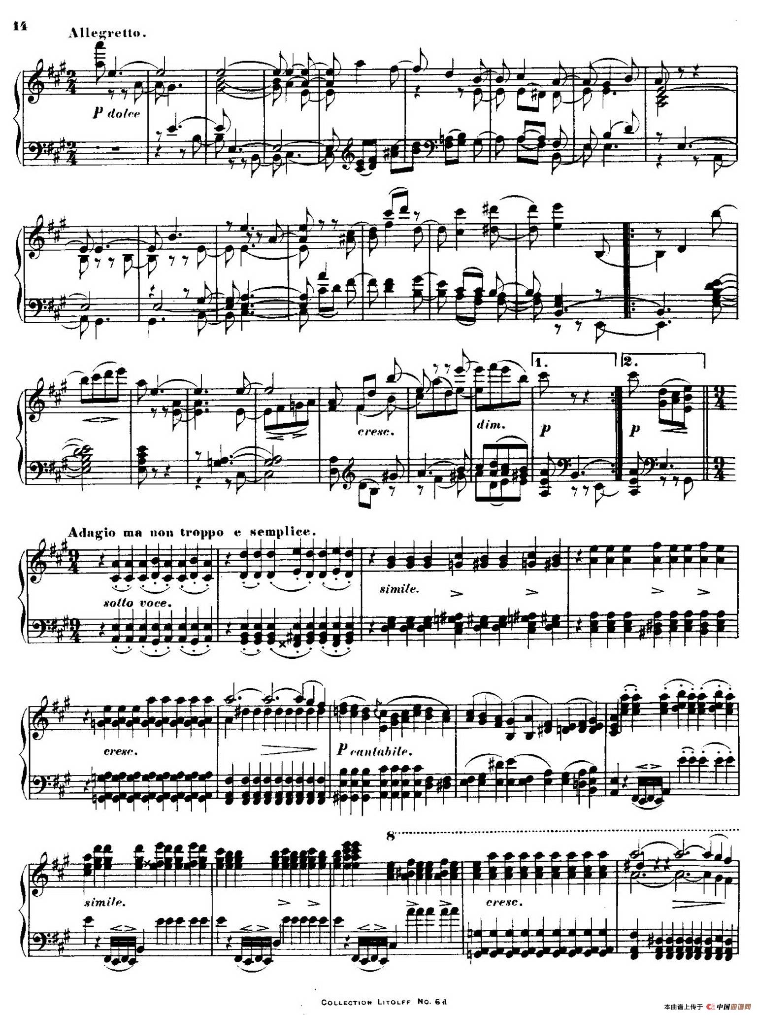 Quartet No.14(升c小调第十四弦乐四重奏钢琴版)(1)_原文件名:013.jpg