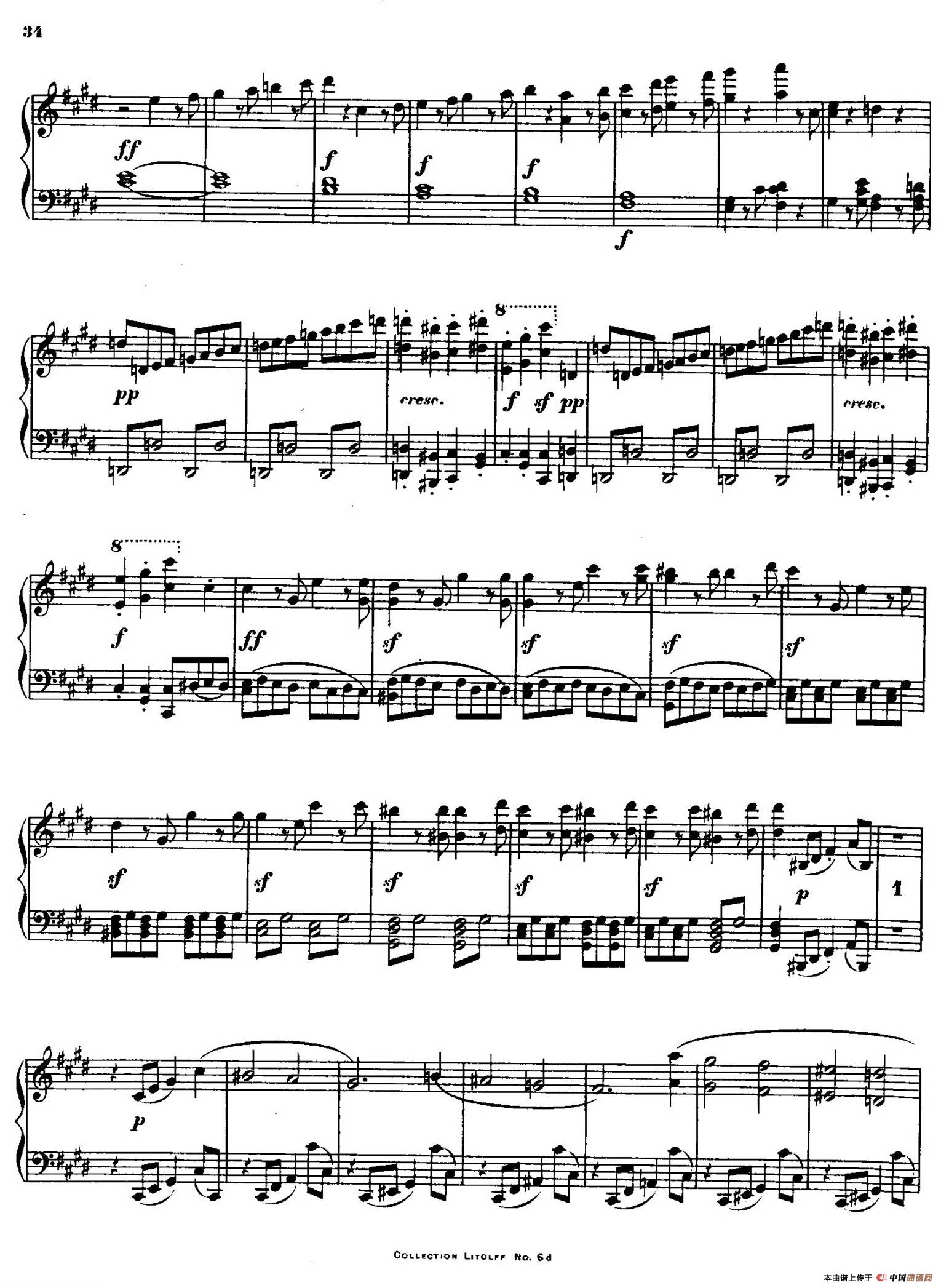 Quartet No.14(升c小调第十四弦乐四重奏钢琴版)(1)_原文件名:033.jpg