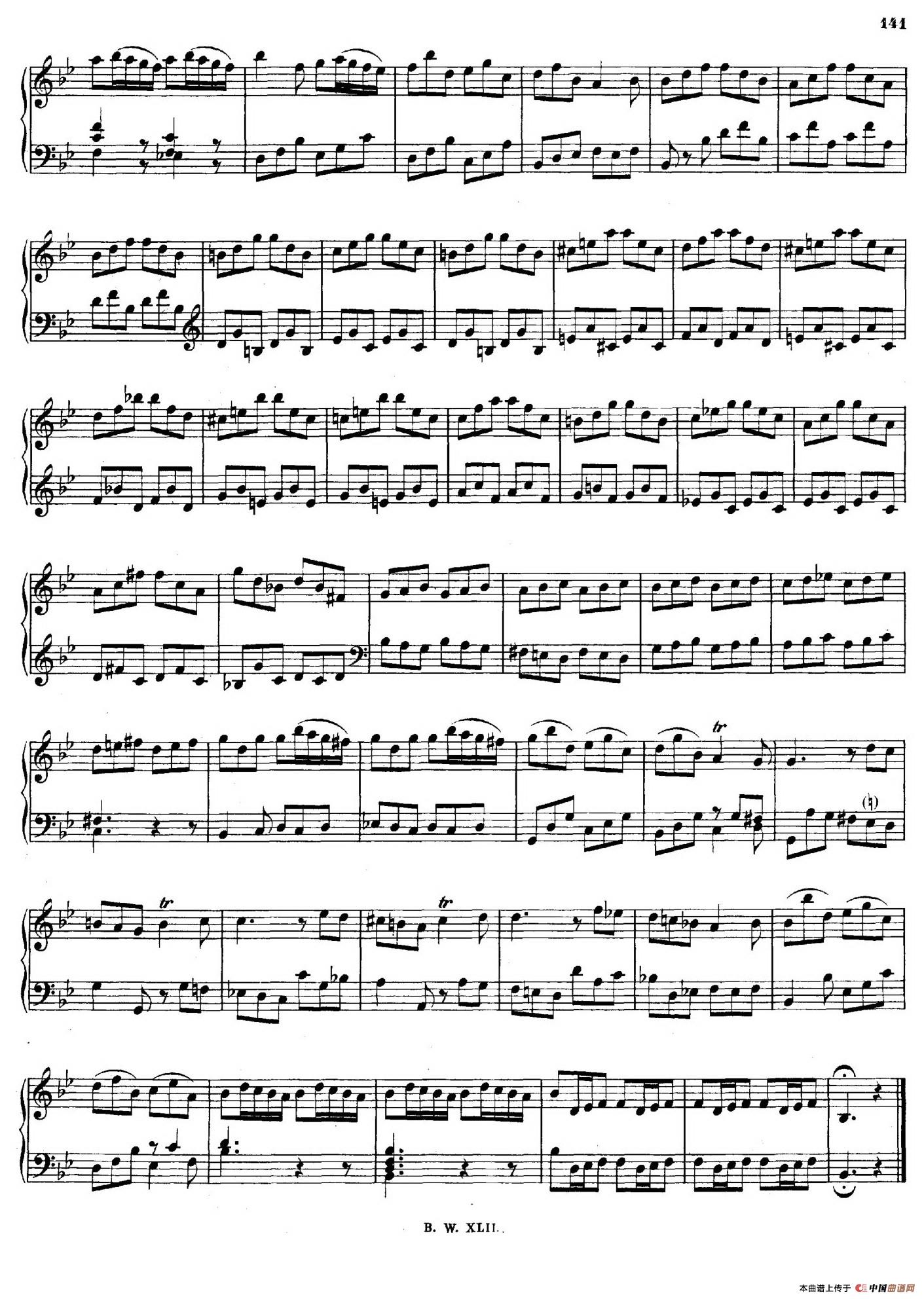 16 Concertos BWV 972-987(十六首为独奏古钢琴而作的协奏曲)(P81——90)(1)_原文件名:083.jpg