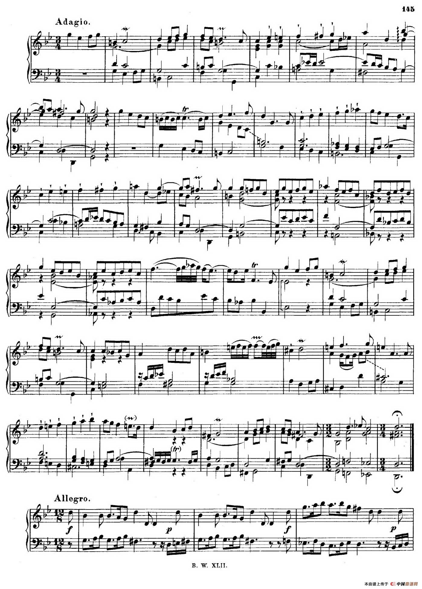 16 Concertos BWV 972-987(十六首为独奏古钢琴而作的协奏曲)(P81——90)(1)_原文件名:087.jpg