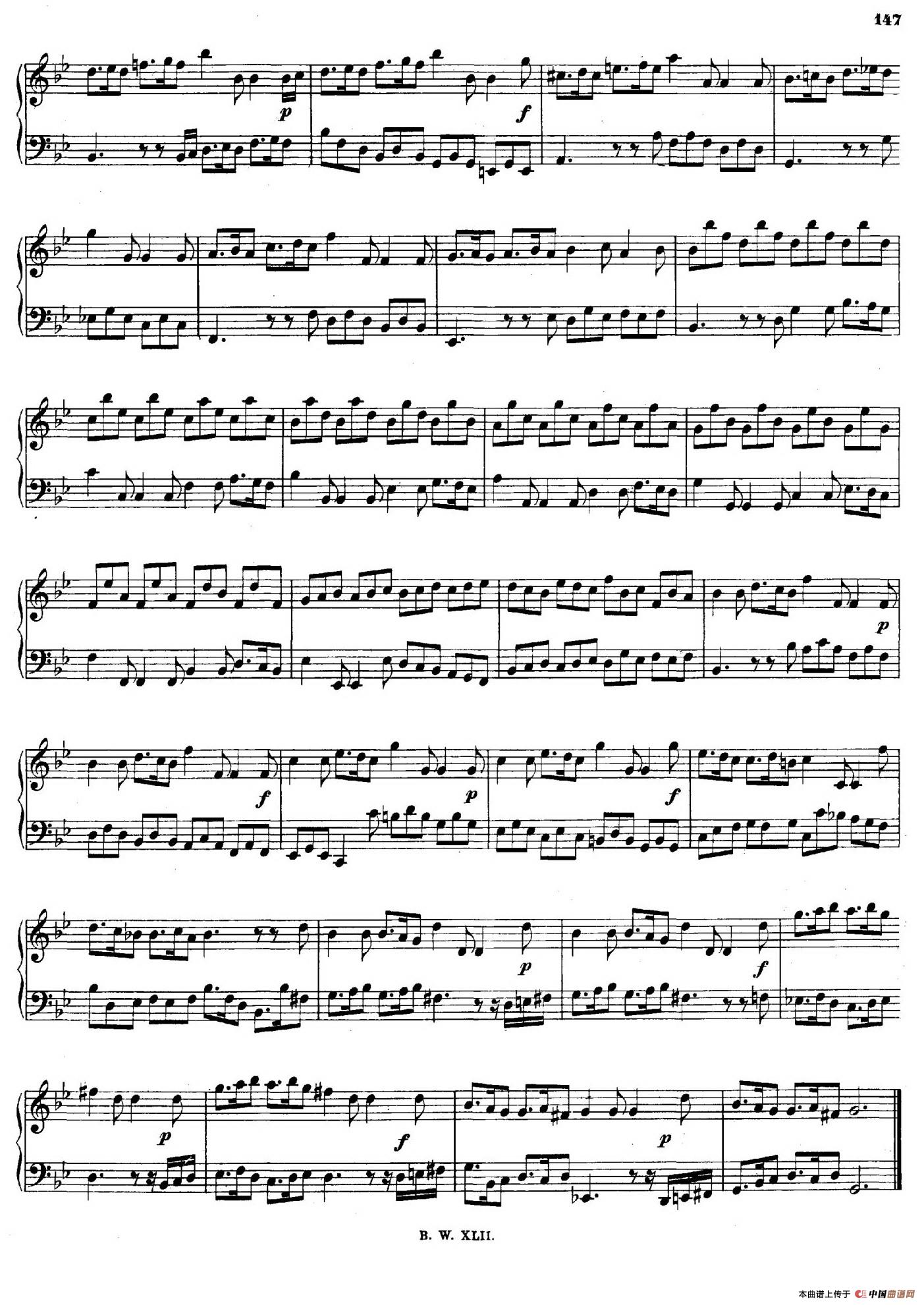 16 Concertos BWV 972-987(十六首为独奏古钢琴而作的协奏曲)(P81——90)(1)_原文件名:089.jpg