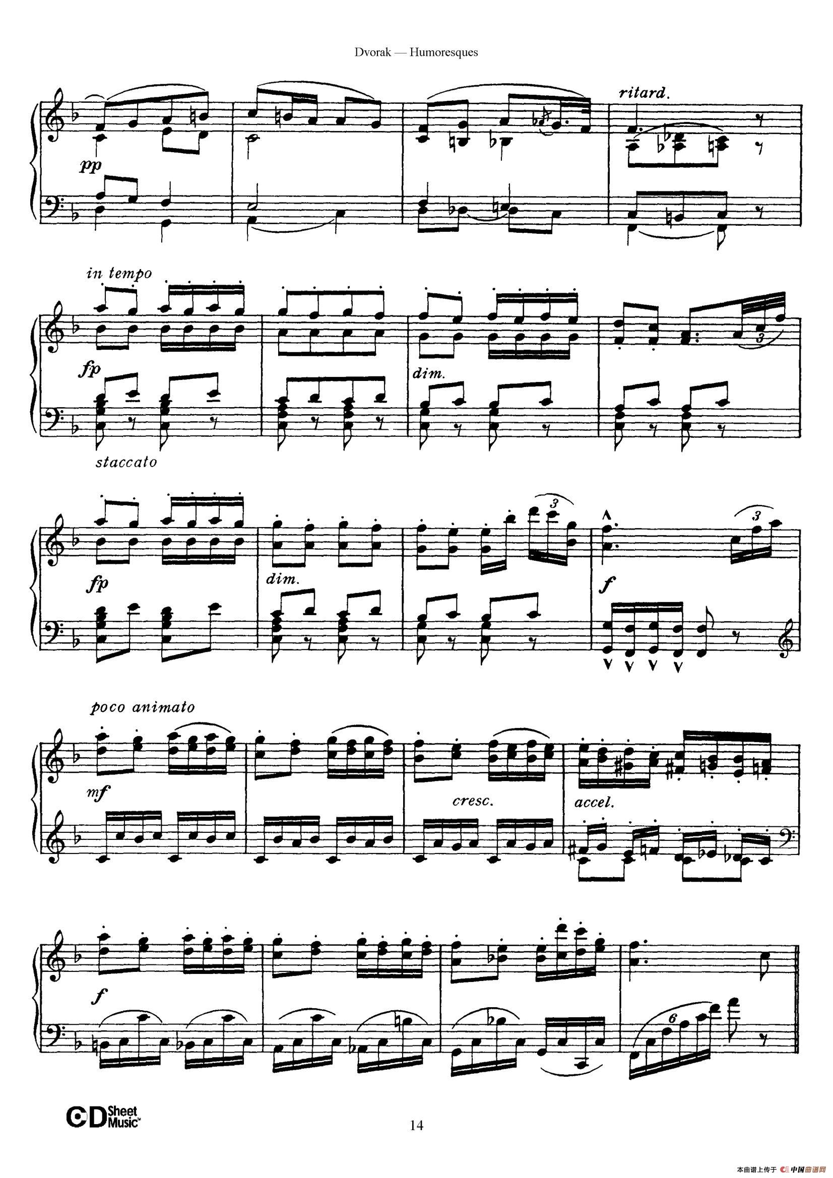 8 Humoresques Op.101(8首幽默曲·4)(1)_原文件名:014.jpg