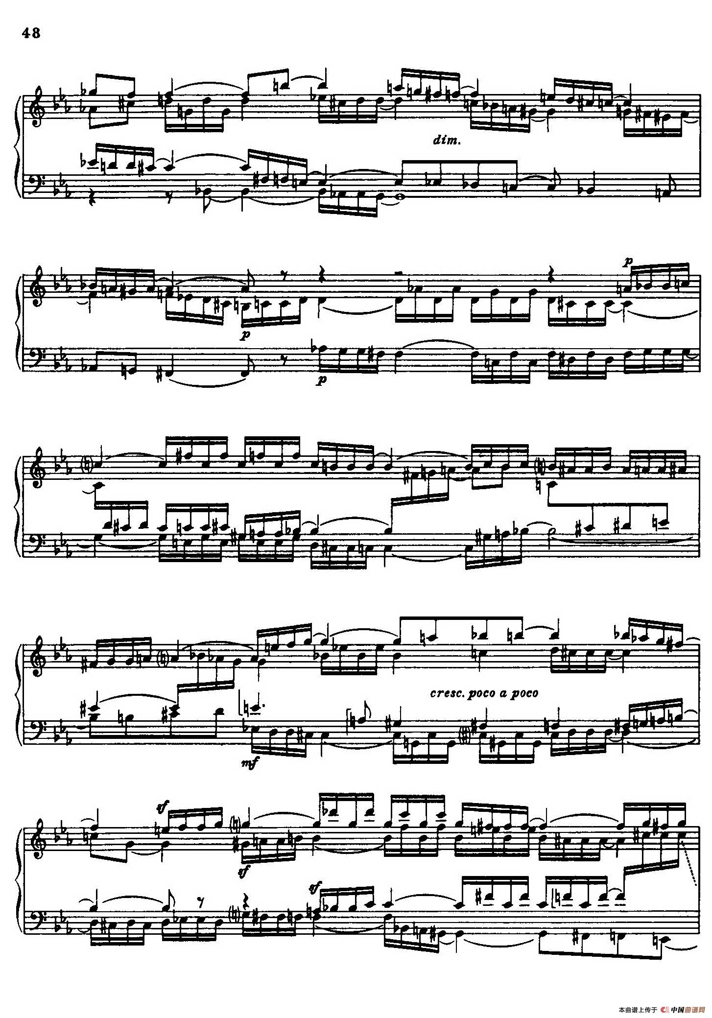 24 Preludes and Fugues Part.2 Op.45(24首前奏曲与赋格·第二部分·20)(1)_原文件名:046.jpg