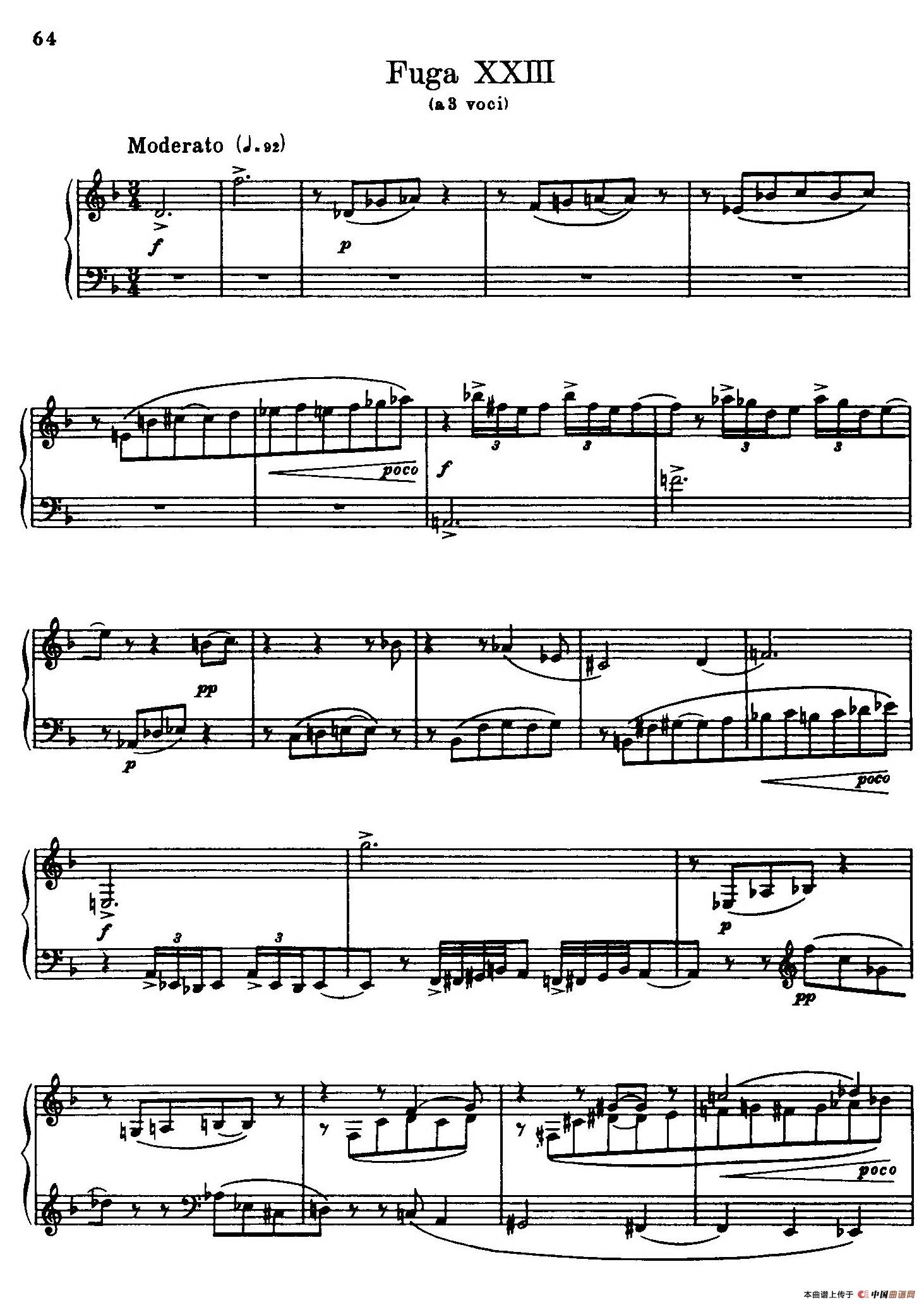 24 Preludes and Fugues Part.2 Op.45(24首前奏曲与赋格·第二部分·23)(1)_原文件名:062.jpg