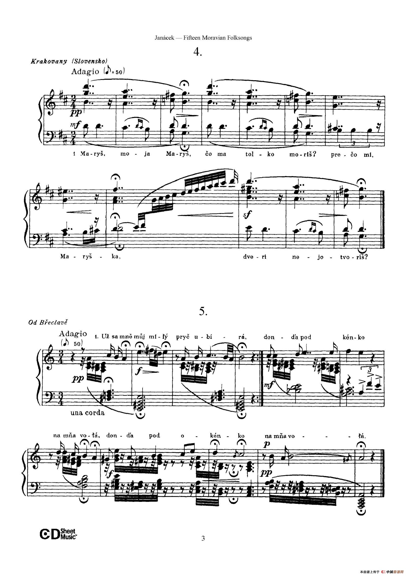 Moravian Folksong(15首摩拉维亚民歌集)(1)_原文件名:003.jpg