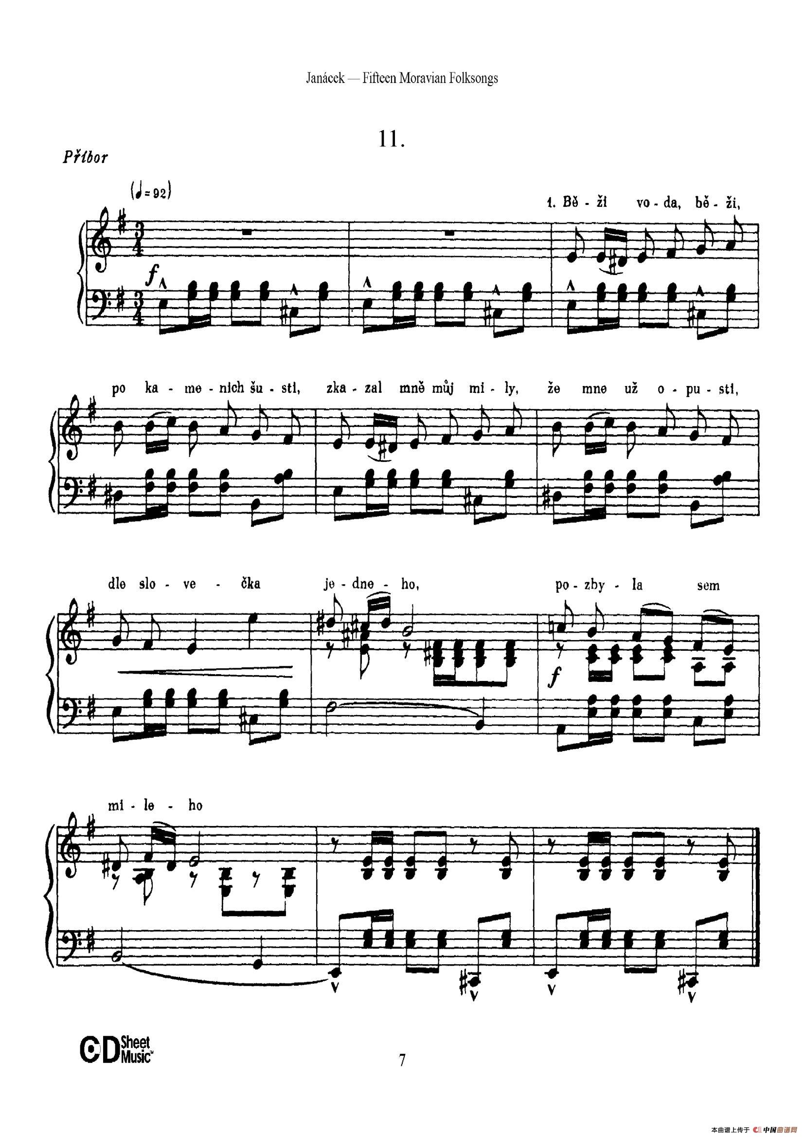 Moravian Folksong(15首摩拉维亚民歌集)(1)_原文件名:007.jpg