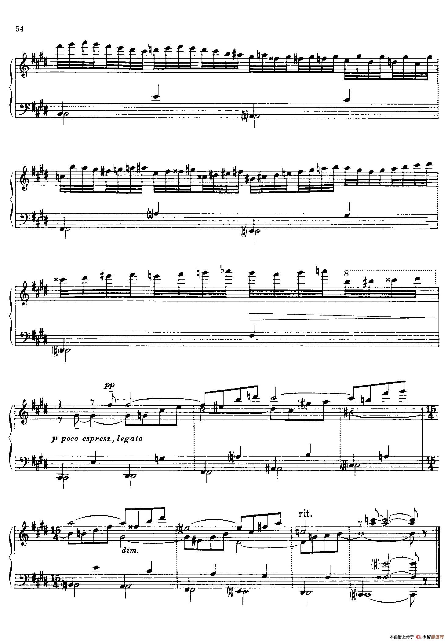 24 Preludes and Fugues Part.1 Op.45(24首前奏曲与赋格·第一部分·10)(1)_原文件名:052.jpg