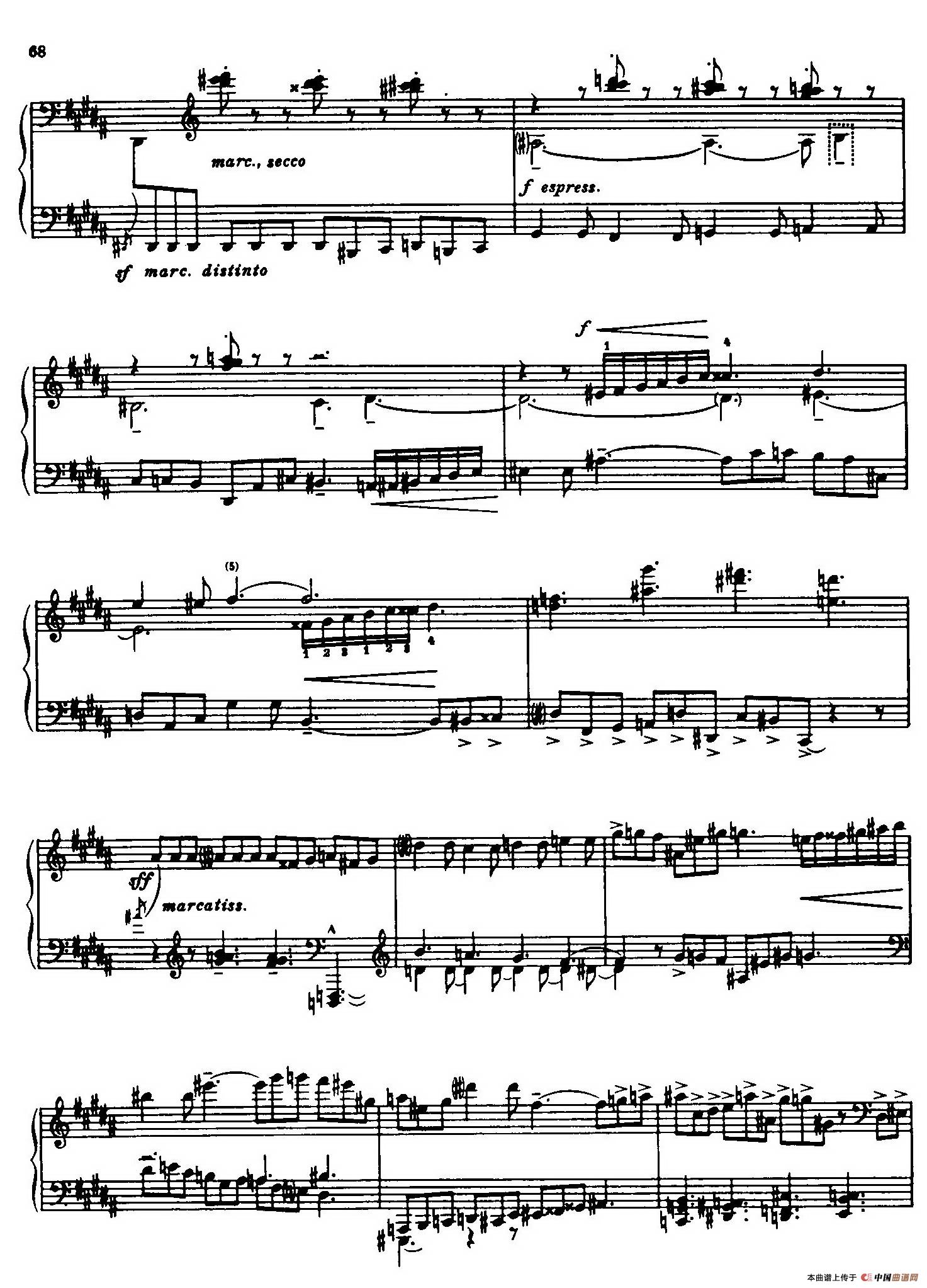 24 Preludes and Fugues Part.1 Op.45(24首前奏曲与赋格·第一部分·12)(1)_原文件名:066.jpg