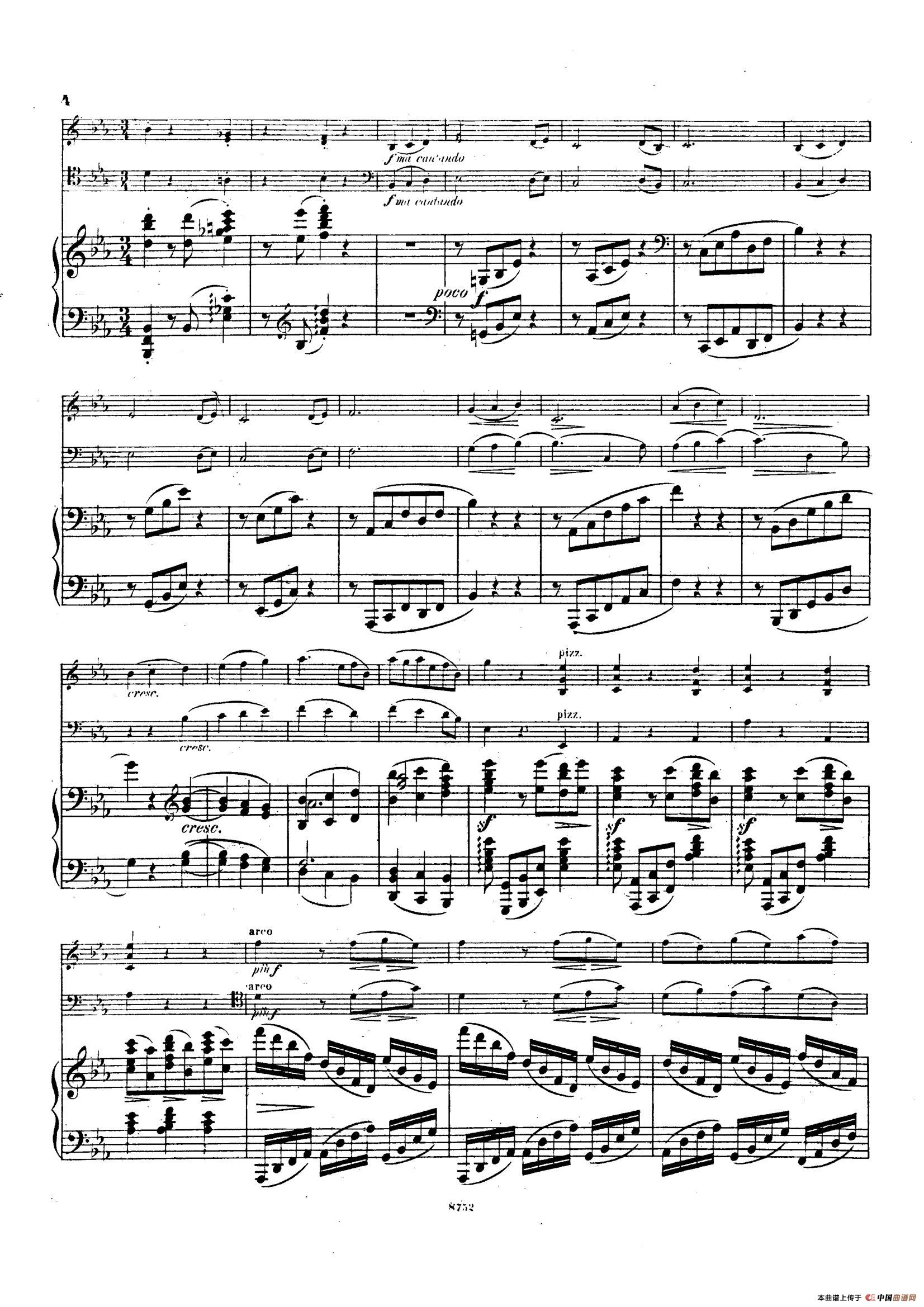 Piano Trio No.3 in c Minor Op.101(c小调第三钢琴三重奏)(1)_原文件名:003.jpg