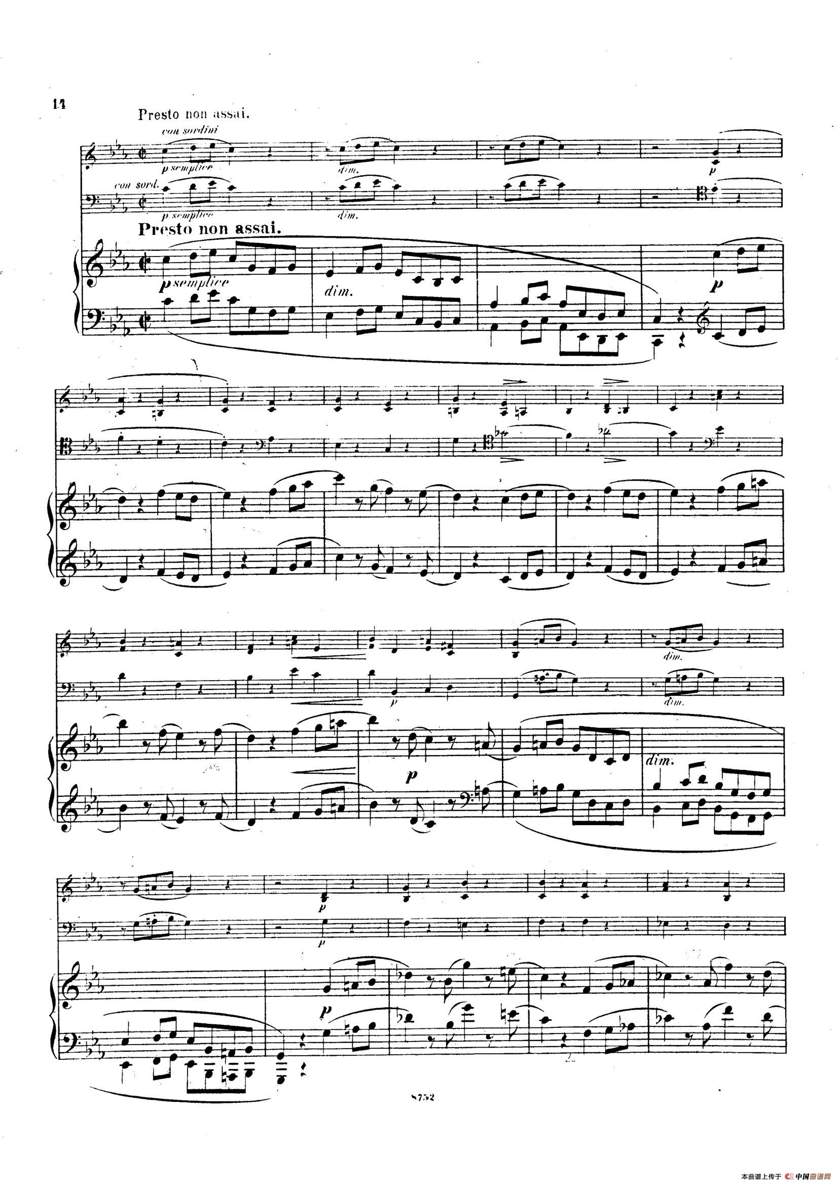 Piano Trio No.3 in c Minor Op.101(c小调第三钢琴三重奏)(1)_原文件名:013.jpg