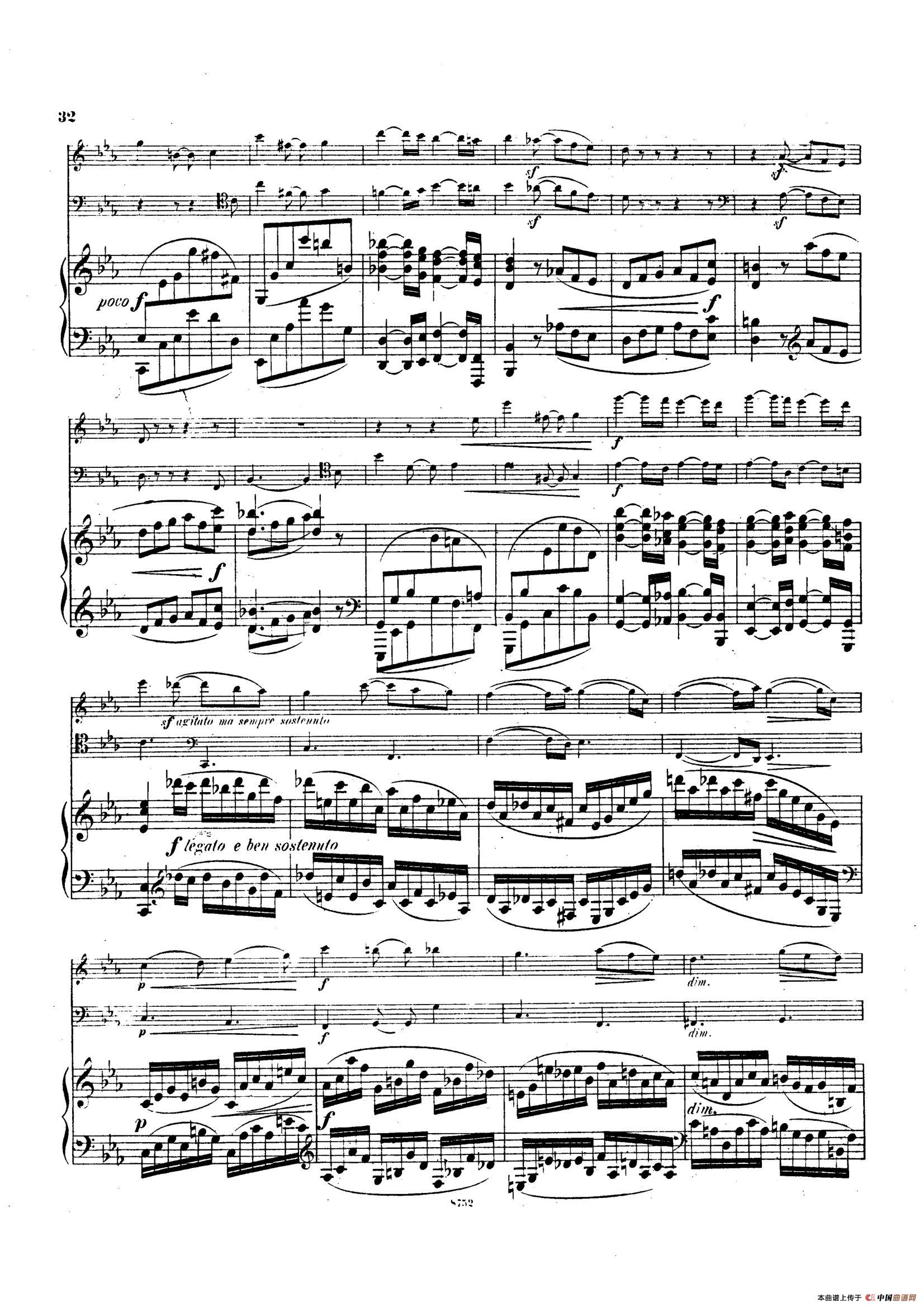 Piano Trio No.3 in c Minor Op.101(c小调第三钢琴三重奏)(1)_原文件名:031.jpg