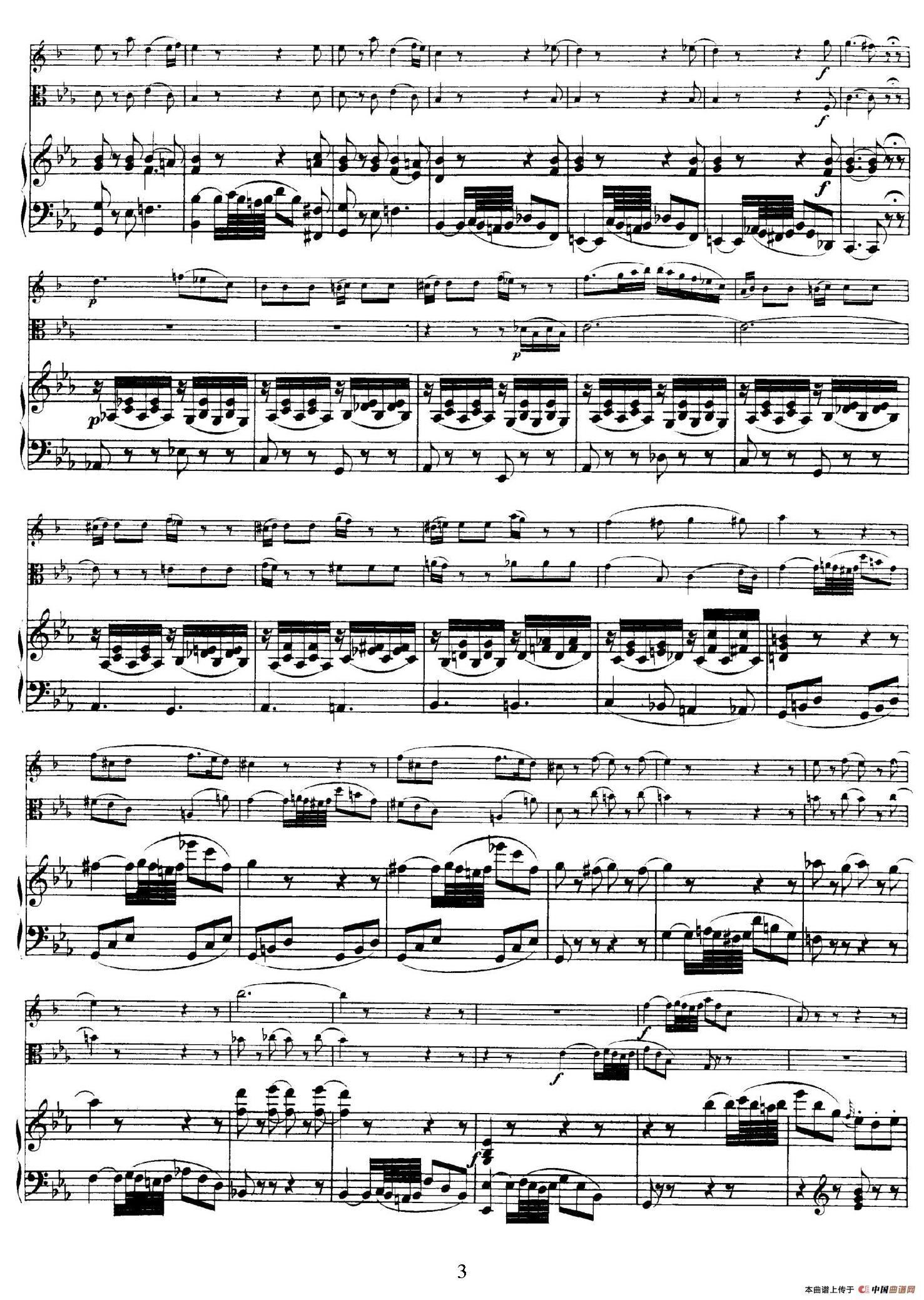 Piano Trio no.2 in E-flat Major K.498(降E大调钢琴三重奏)(1)_原文件名:003.jpg