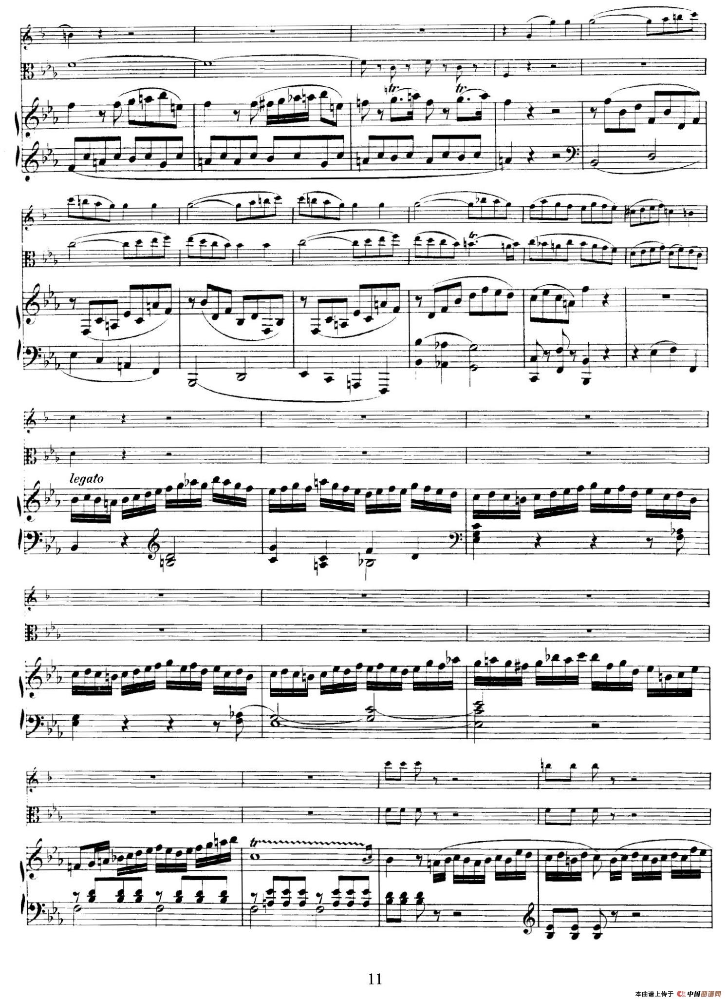 Piano Trio no.2 in E-flat Major K.498(降E大调钢琴三重奏)(1)_原文件名:011.jpg