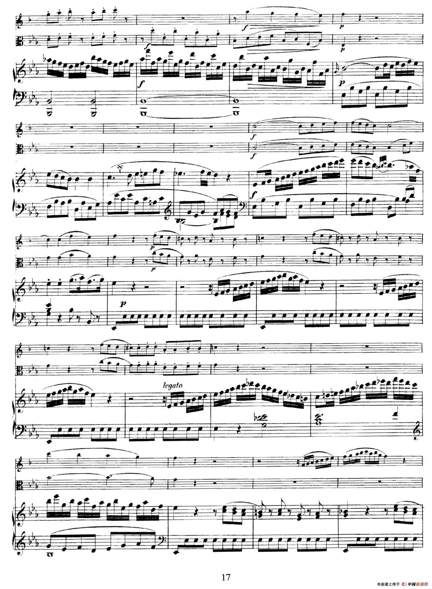 Piano Trio no.2 in E-flat Major K.498(降E大调钢琴三重奏)(1)_原文件名:017.jpg